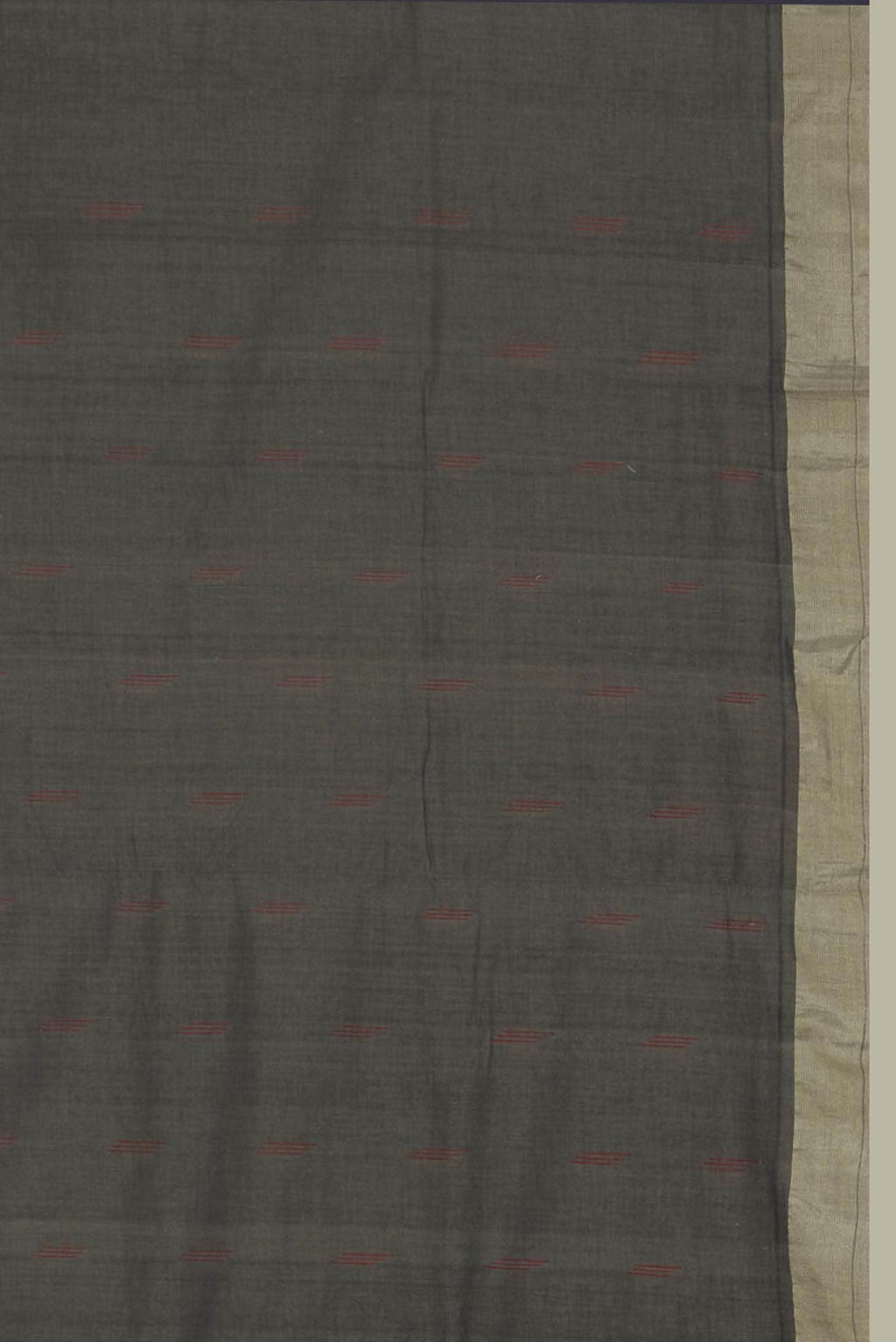 Grey Paithani Cotton Saree