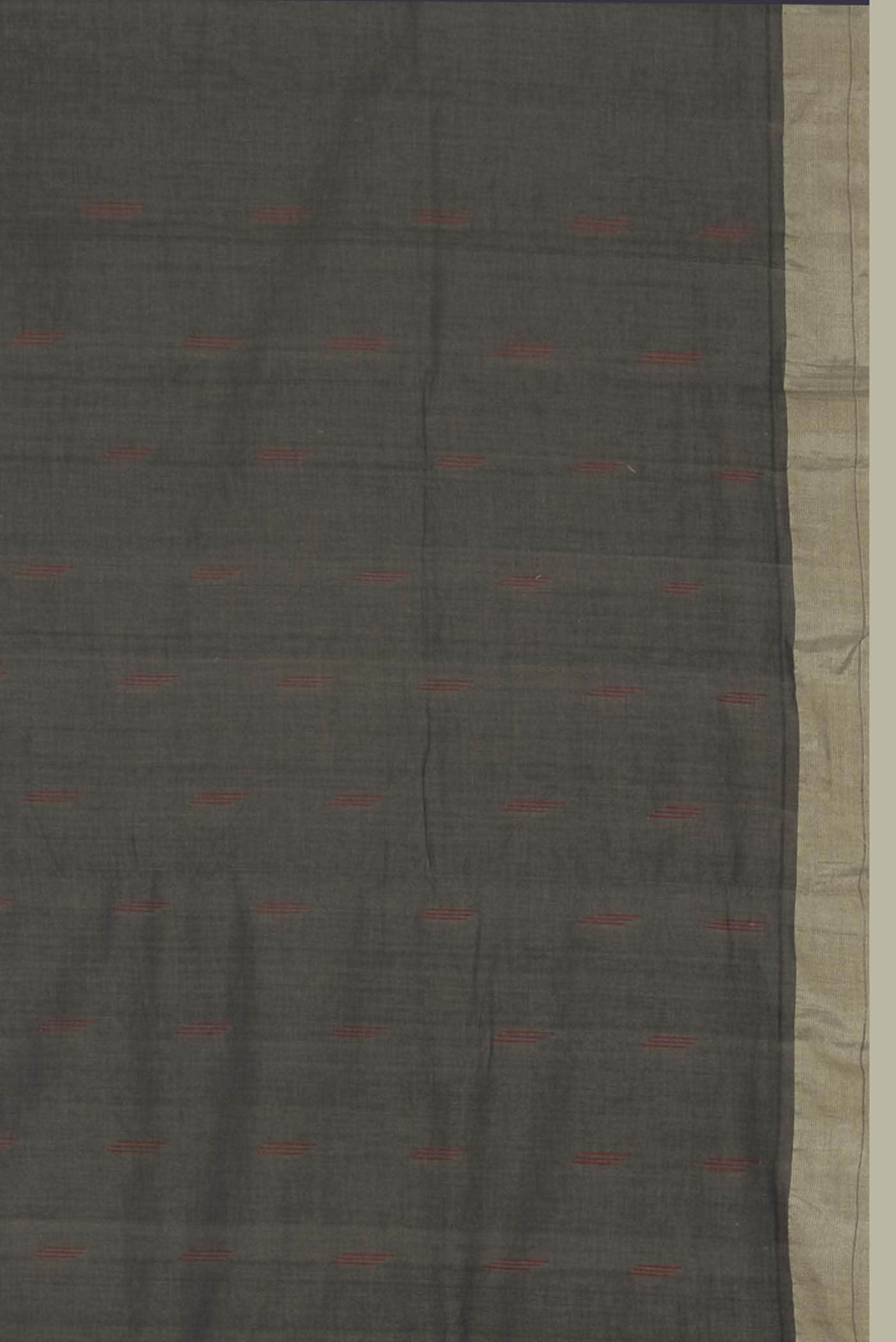 Grey Paithani Cotton Saree