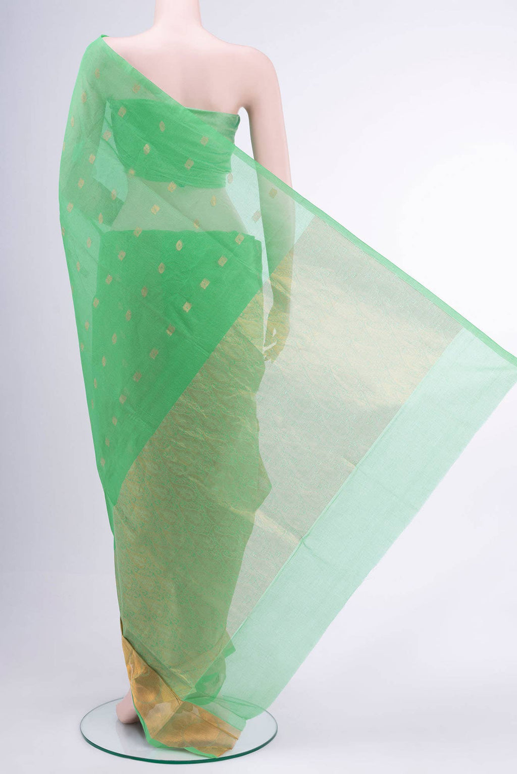 Green Venkatagiri Cotton Saree
