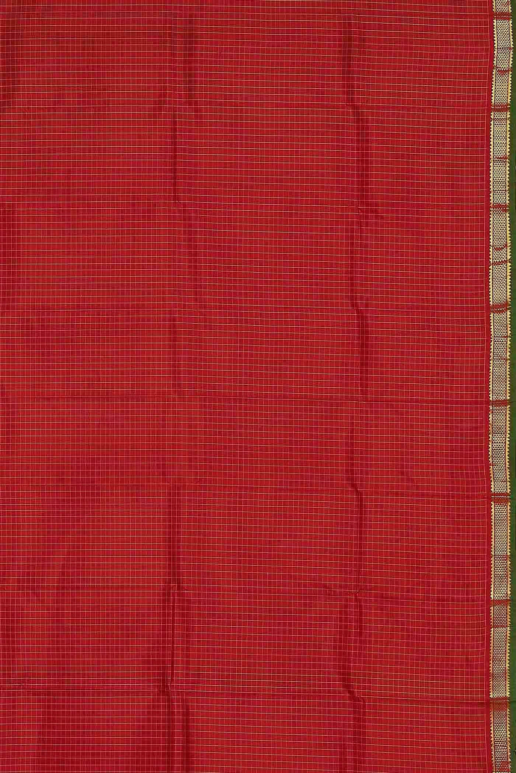 Red Kanchipuram Silk Saree