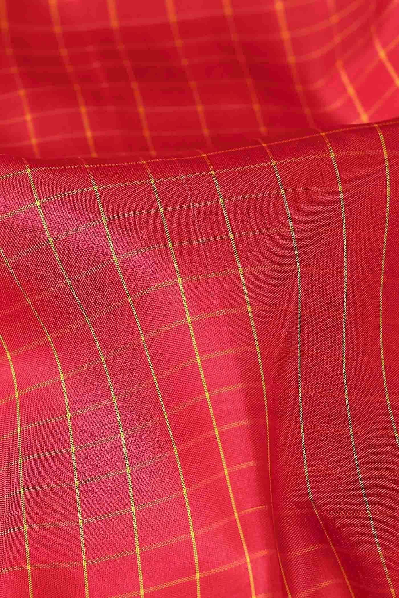 Red Kanchipuram Silk Saree