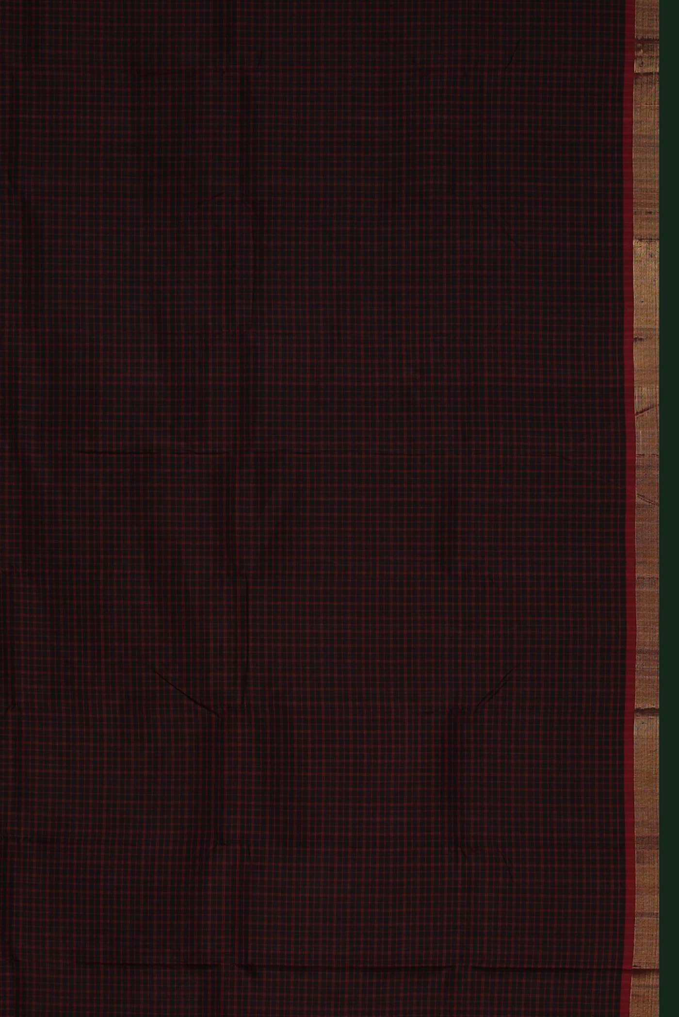 Black Kanchipuram Silk Saree