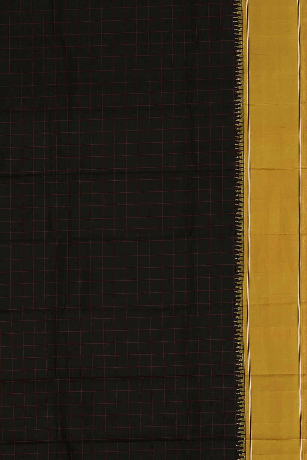 Black Kanchipuram Silk Saree