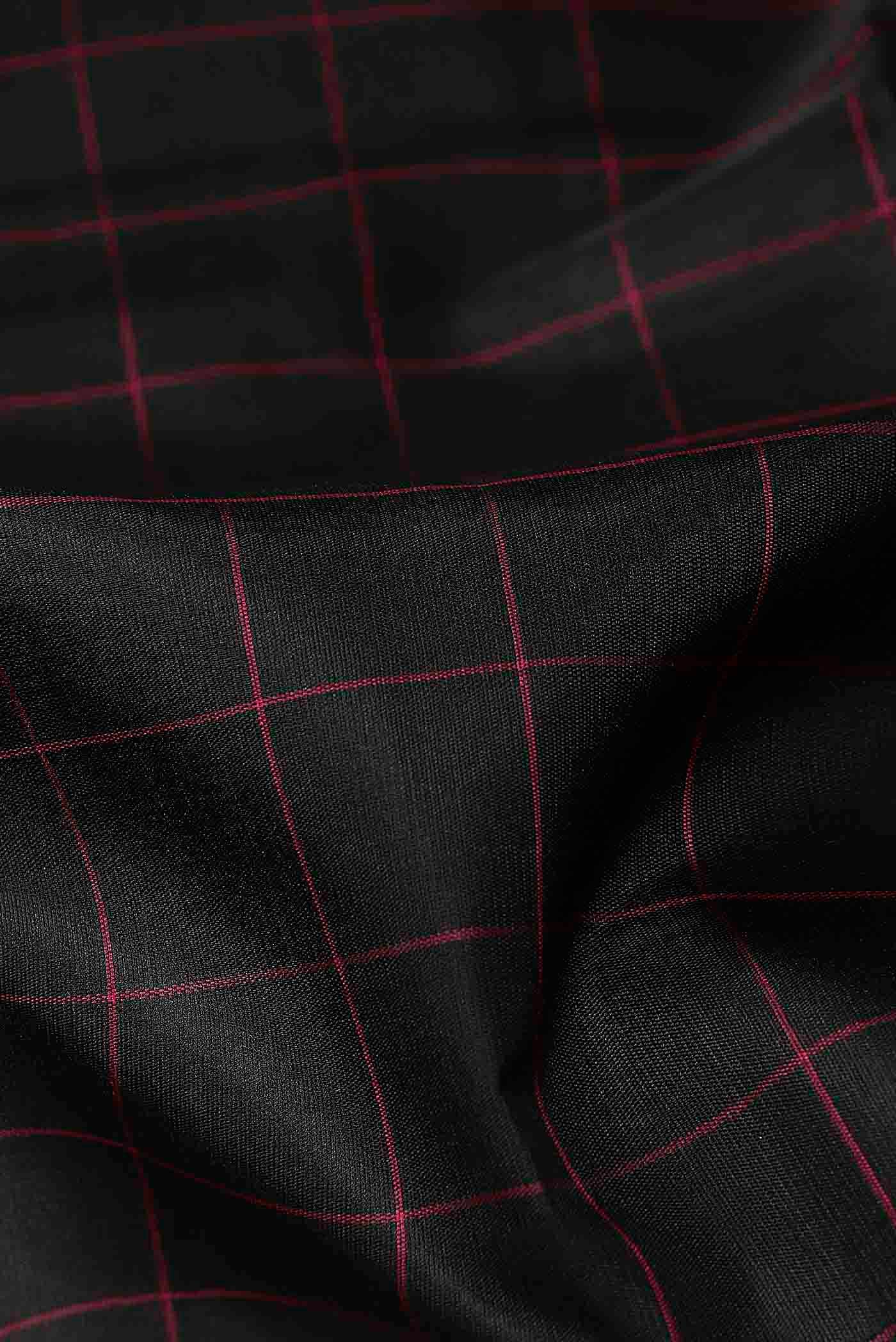 Black Kanchipuram Silk Saree