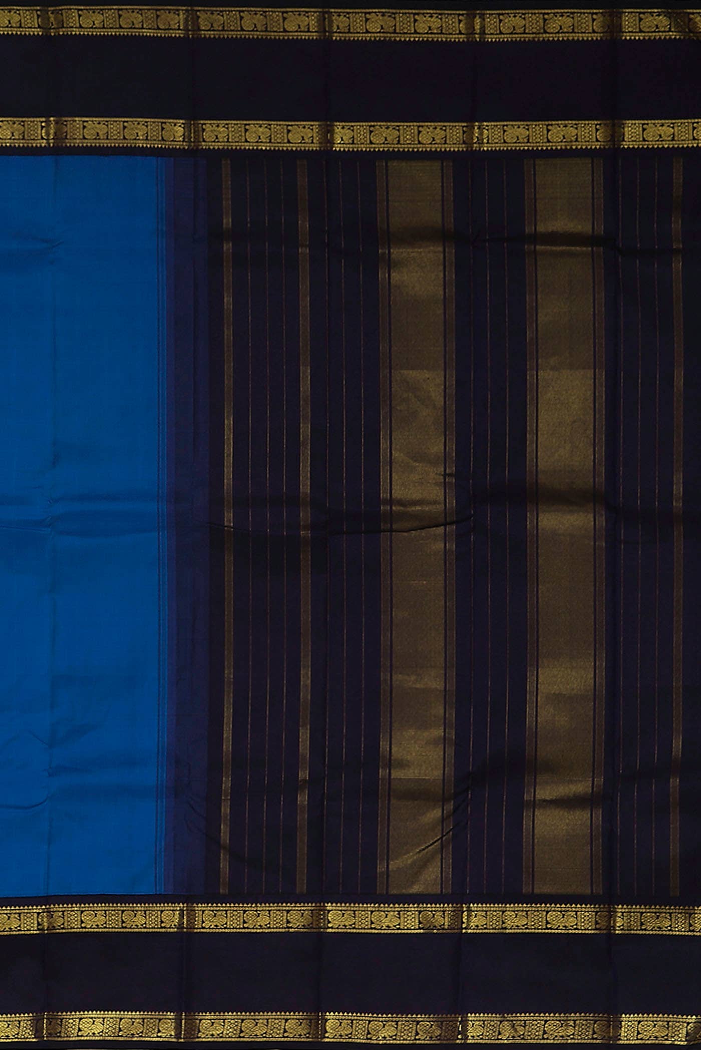 Royal Blue Kanchipuram Silk Saree