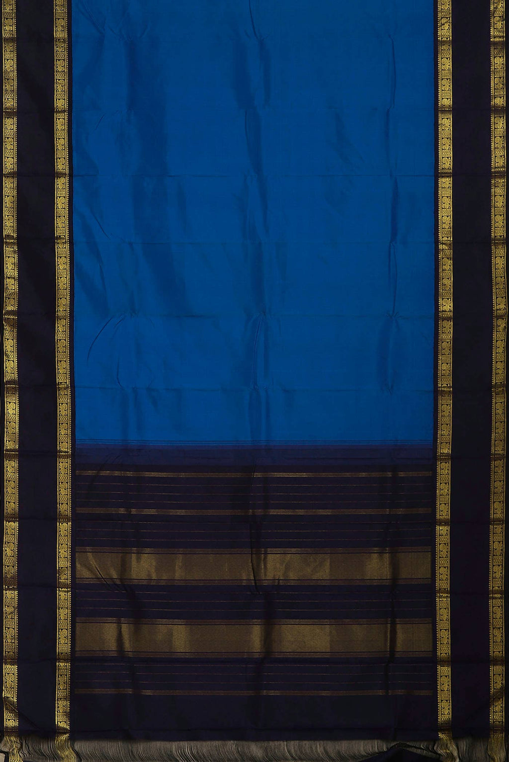 Royal Blue Kanchipuram Silk Saree