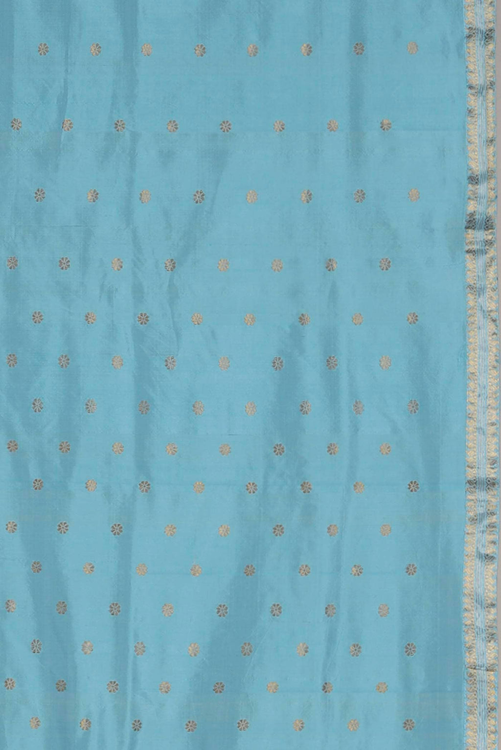 Blue Assam Silk Saree
