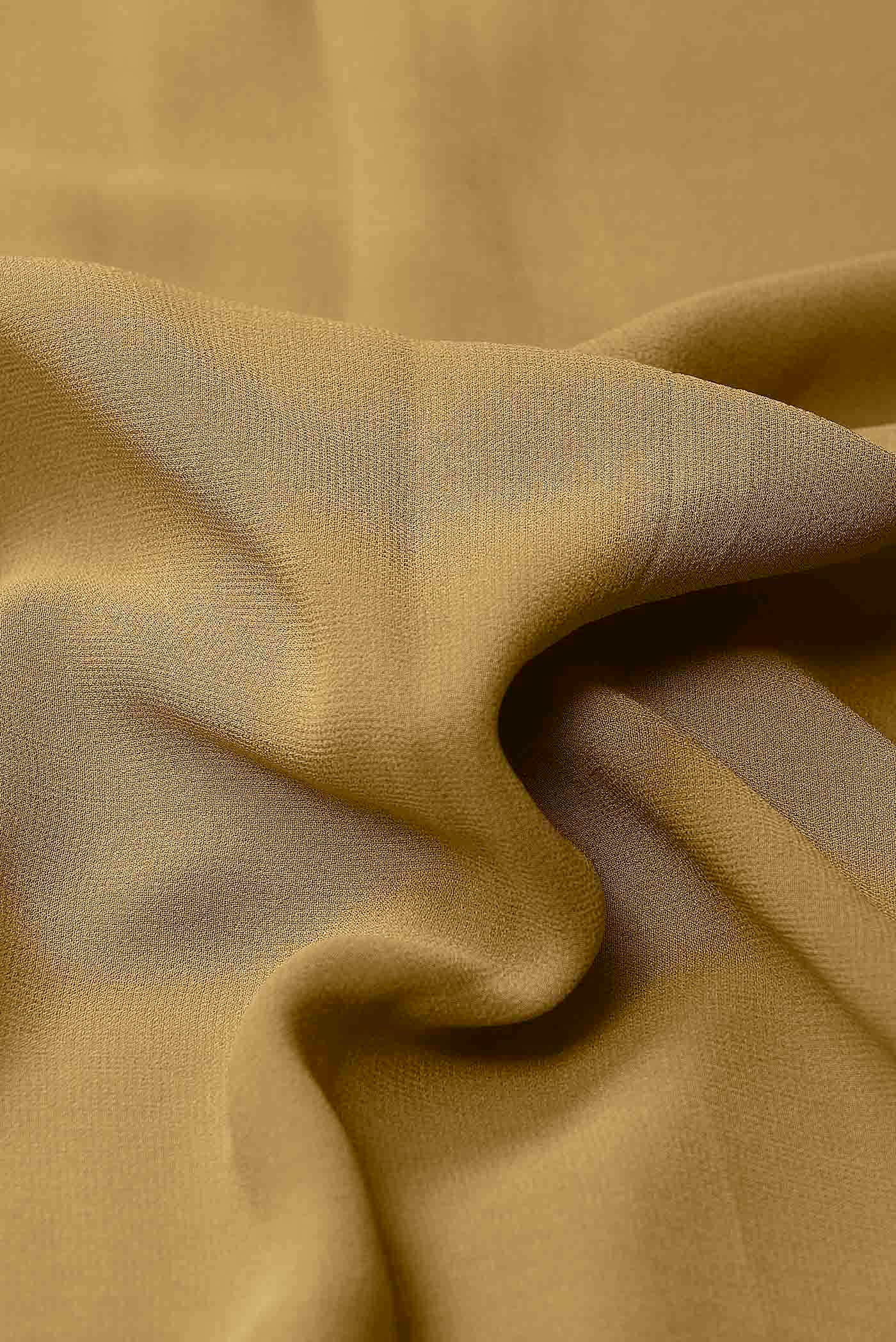 Dark Beige Georgette Saree