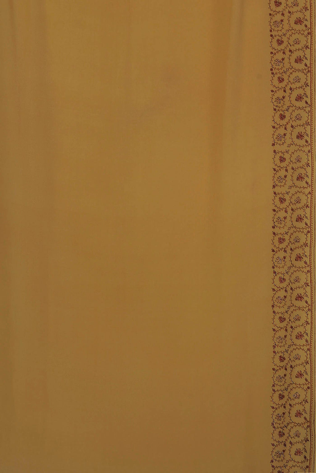 Sandal Crepe Saree