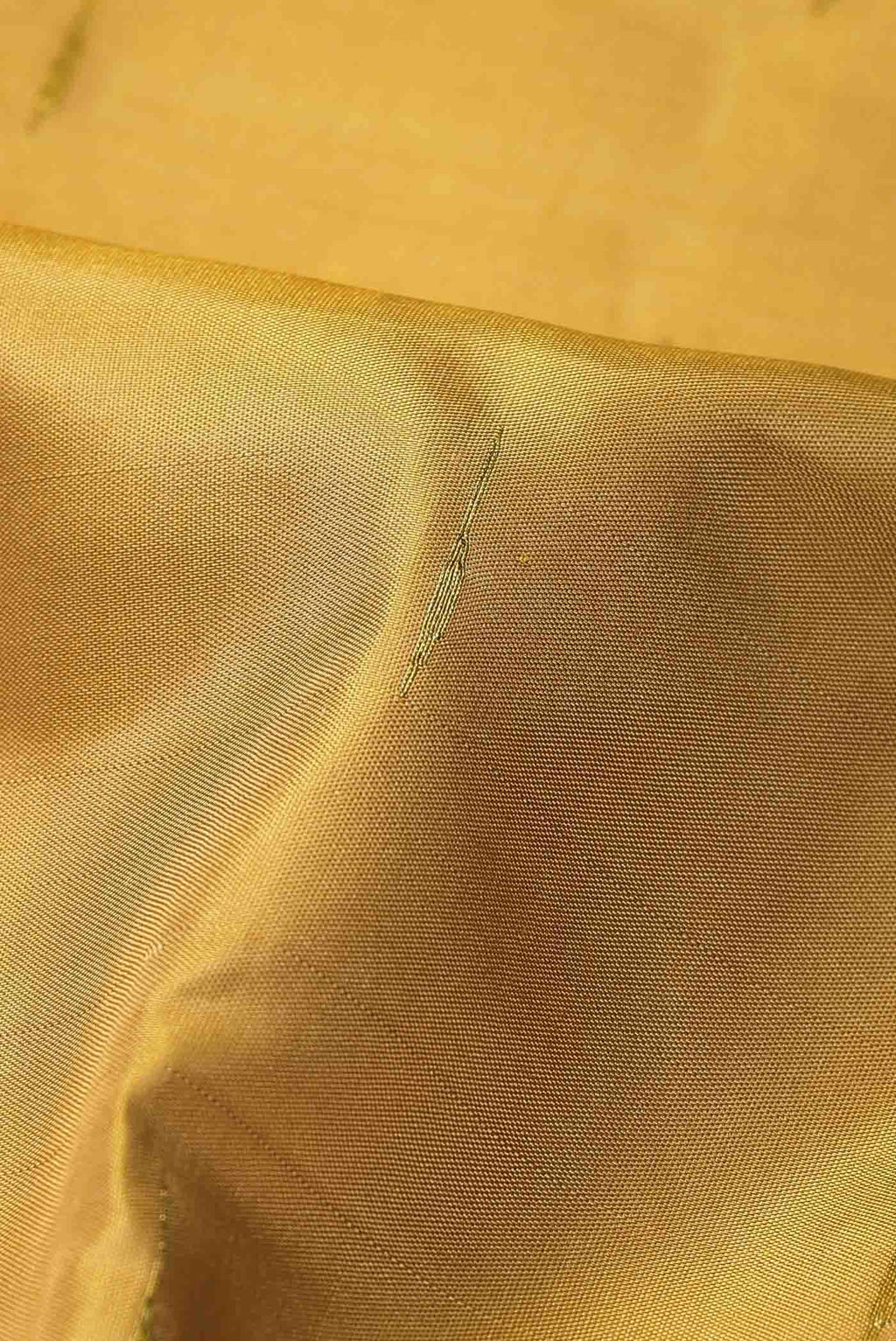 Pure Silk Pure Zari Yellow Kanchipuram Saree