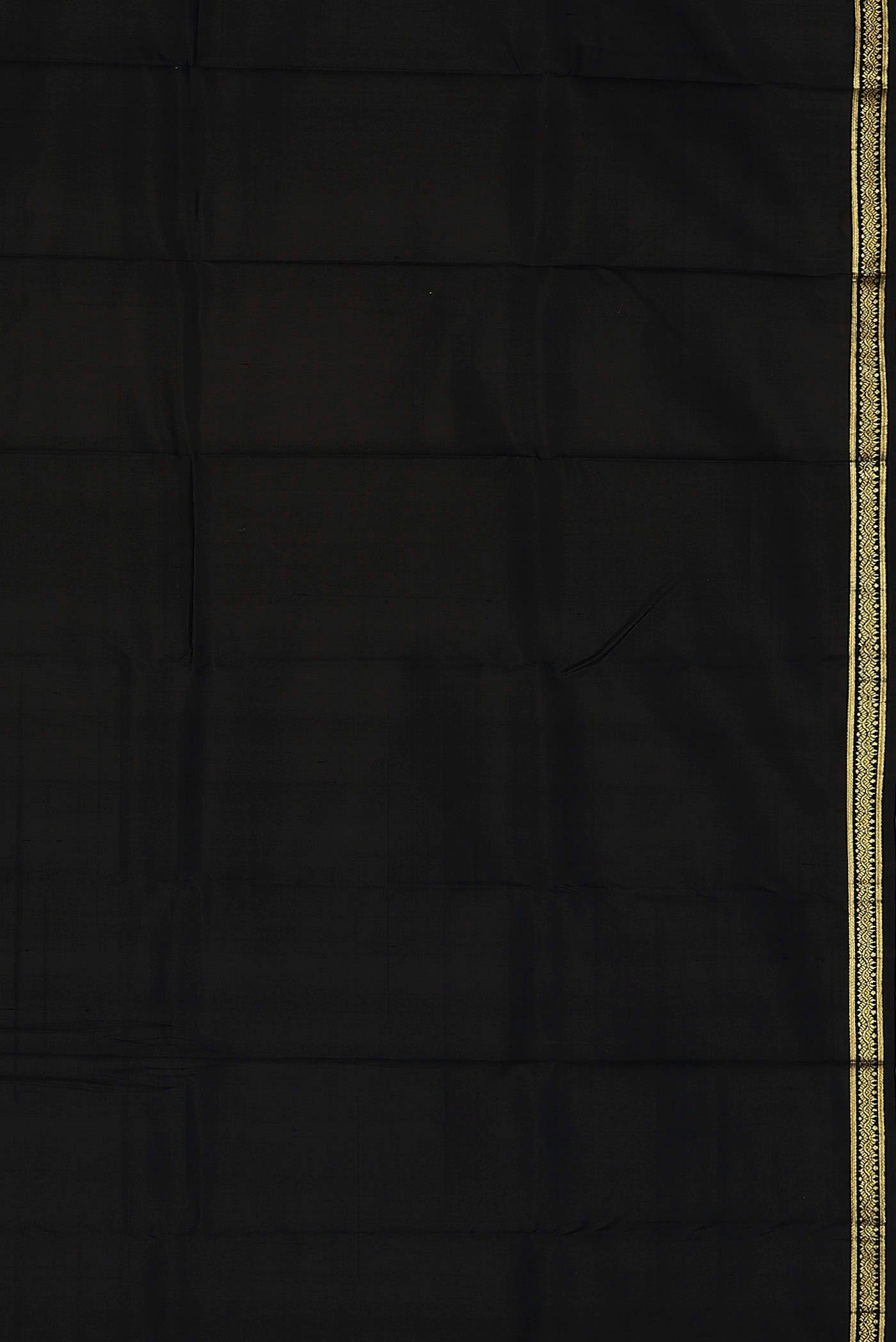 Black Kanchipuram Silk Saree