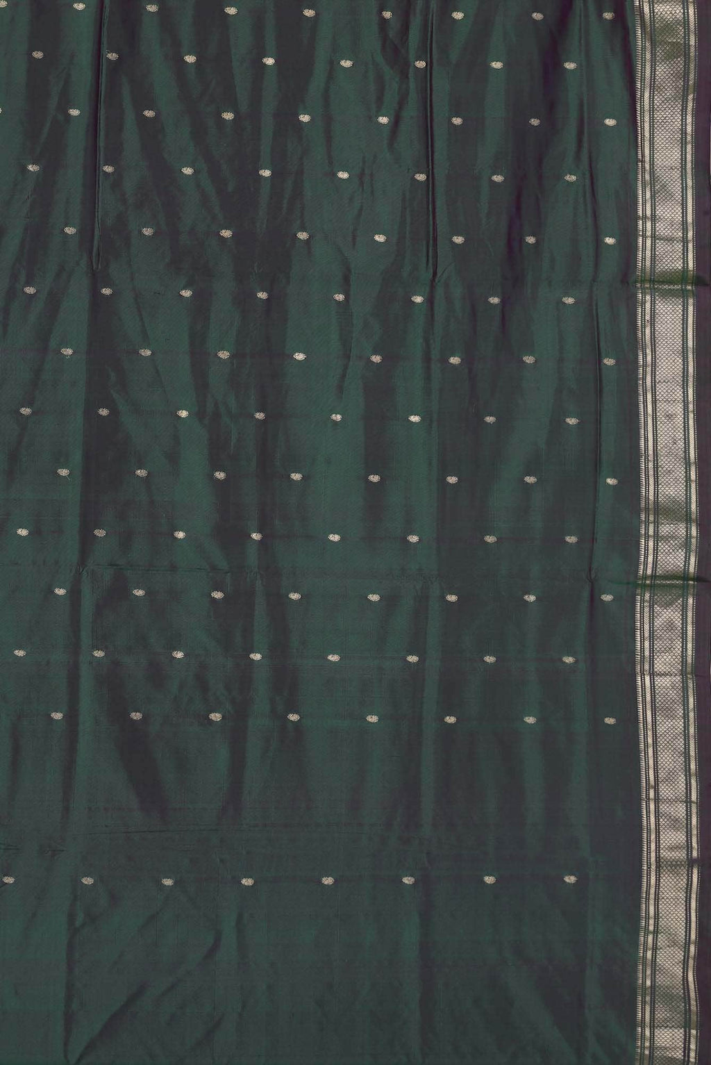 Green Paithani Silk Saree