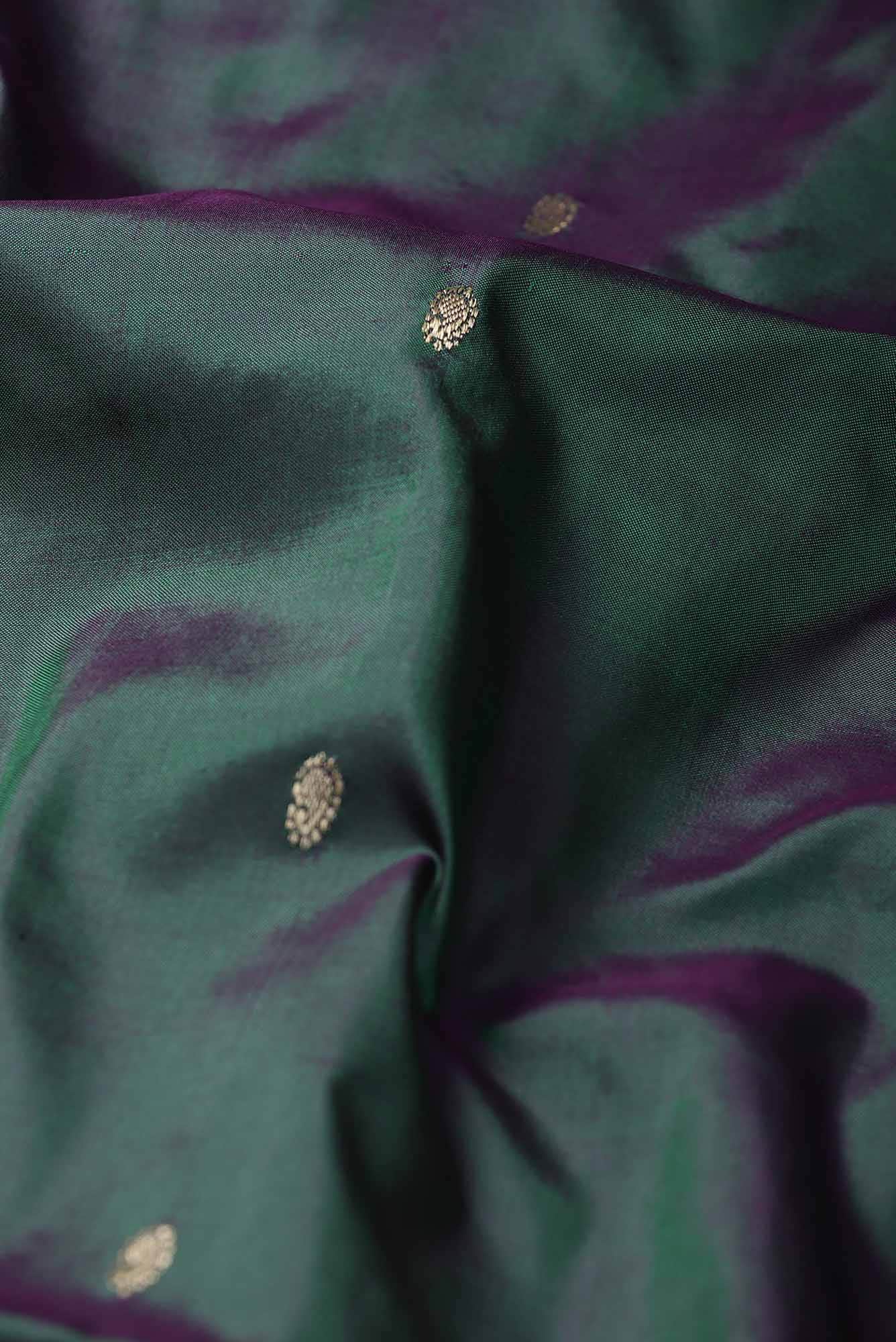 Green Paithani Silk Saree