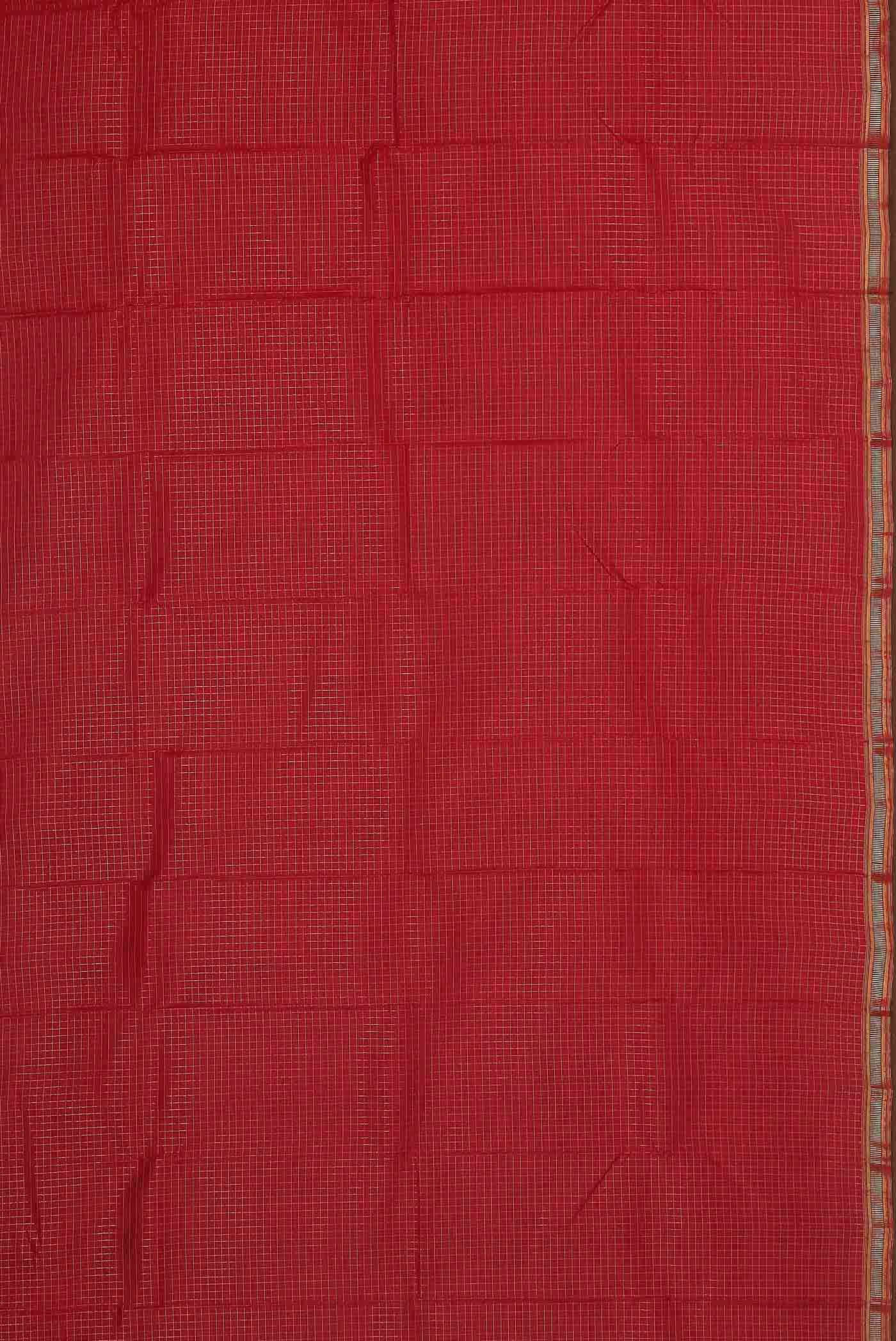 Pure Silk Pure Zari Red Kanchipuram Saree