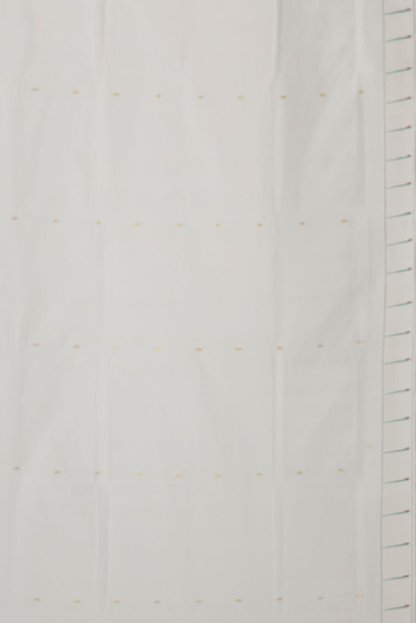 White Paithani Cotton Saree