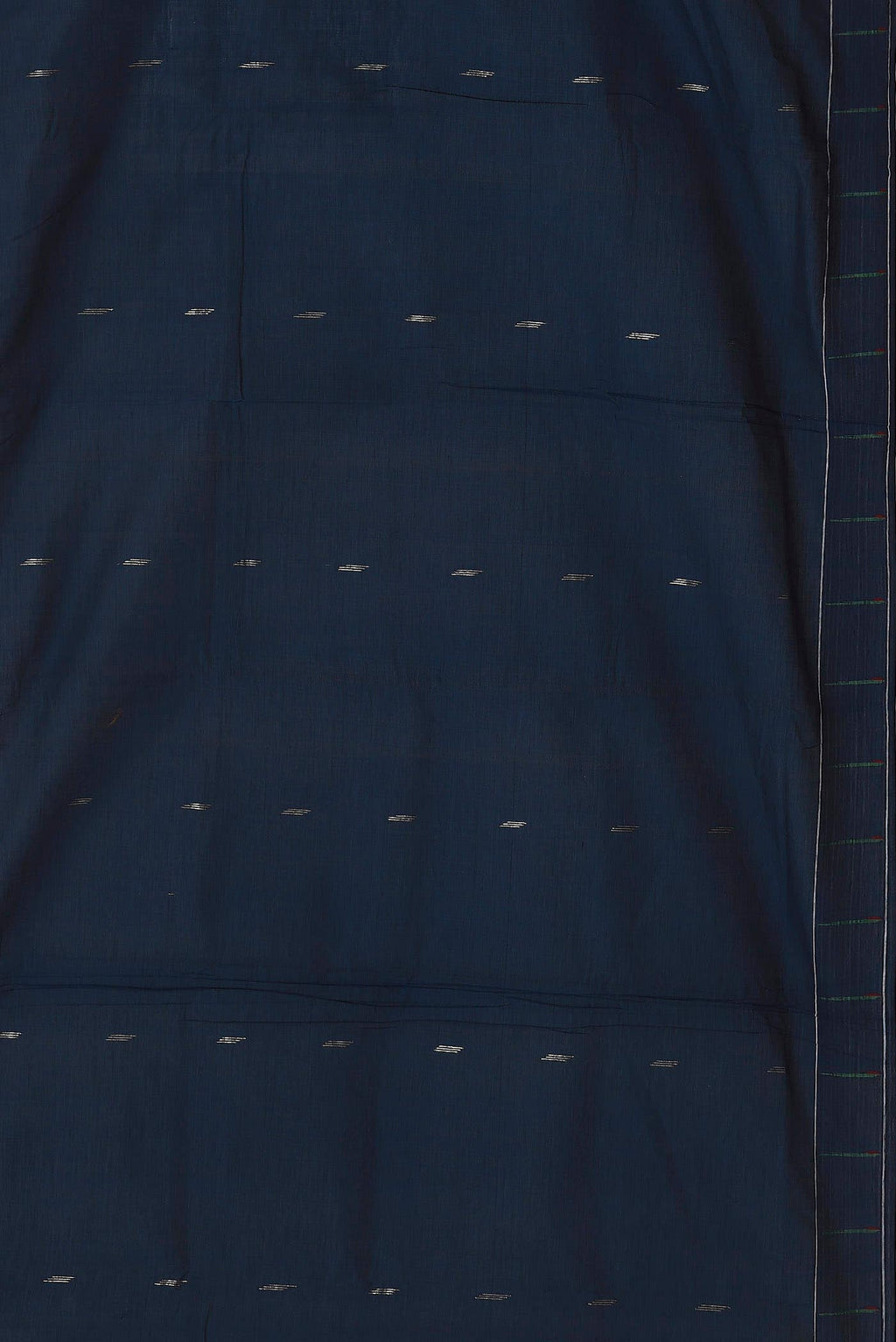 Navy Blue Paithani Cotton Saree