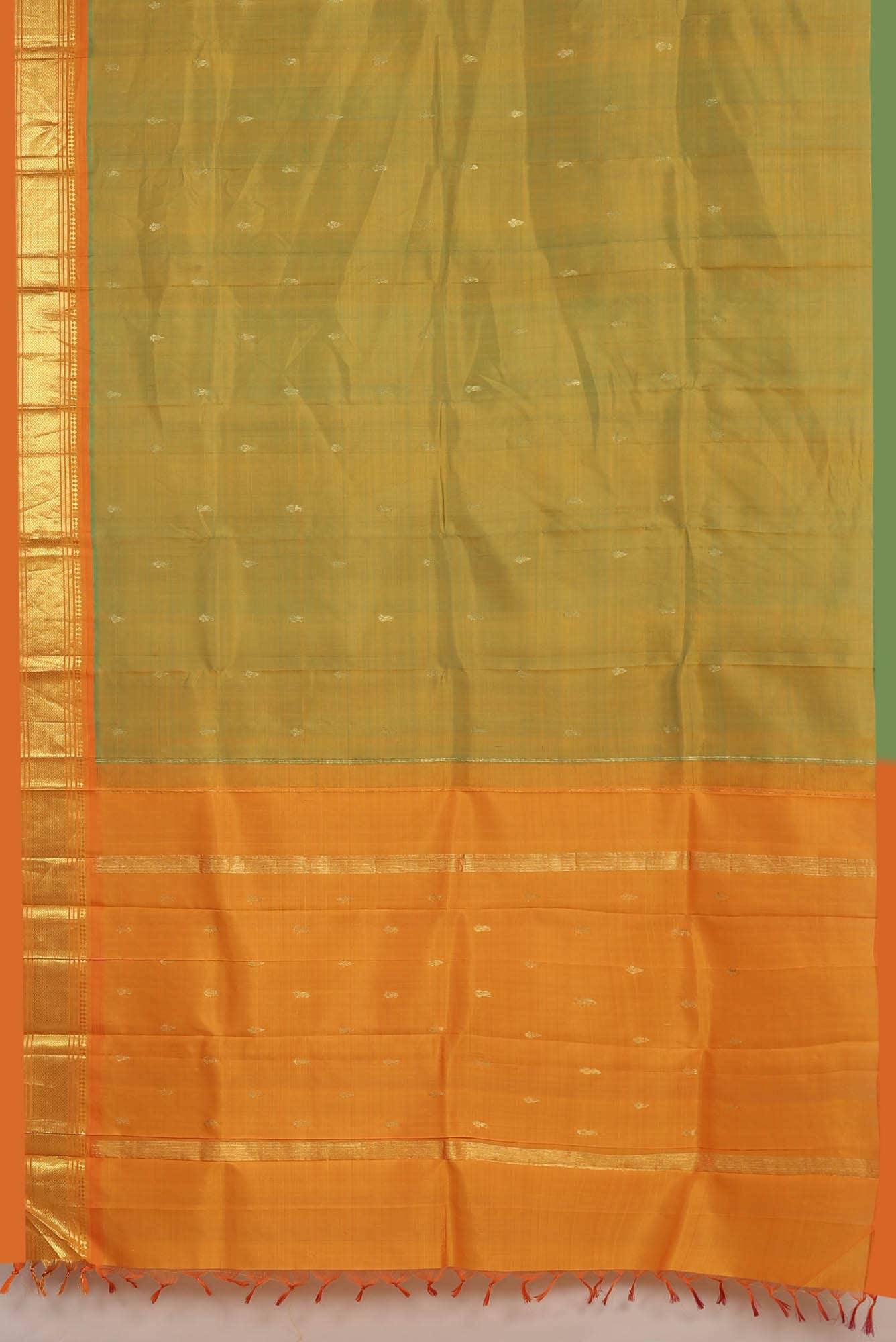 Green Kanchipuram Silk Saree
