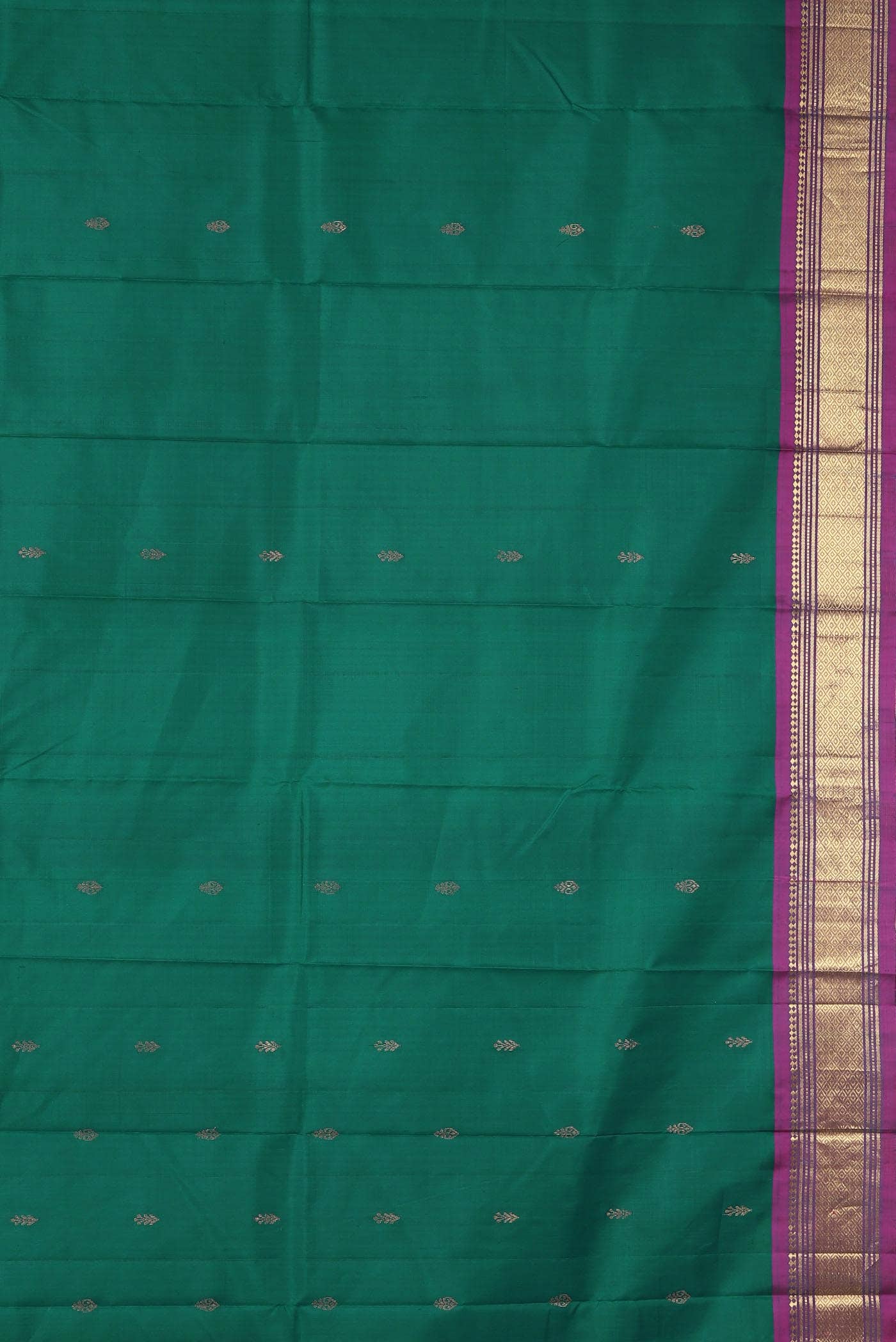 Green Kanchipuram Silk Saree