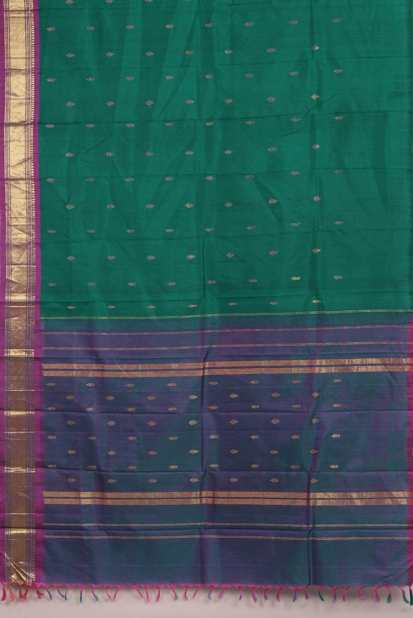 Green Kanchipuram Silk Saree