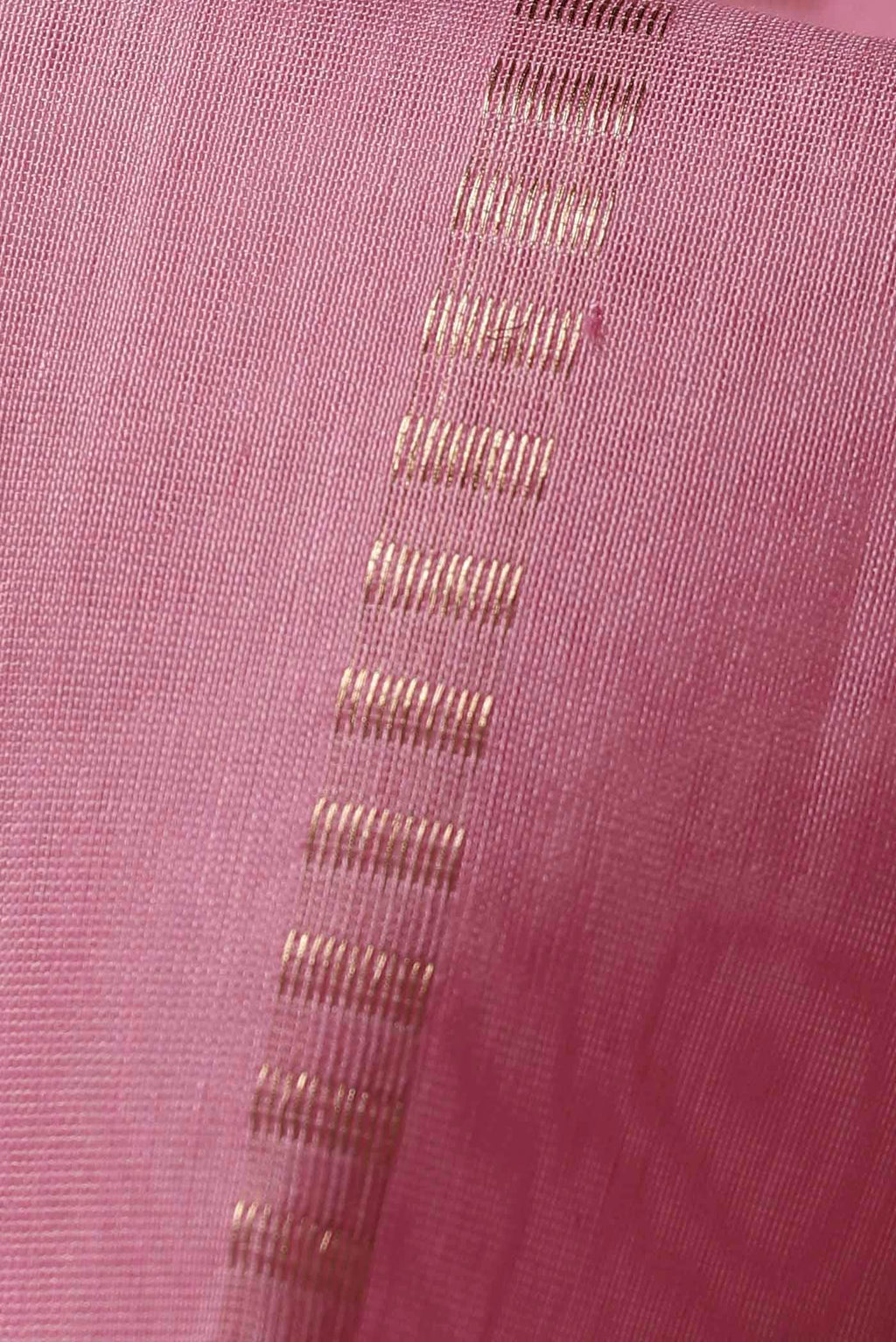 Rose pink Maheshwari Silk Cotton Saree
