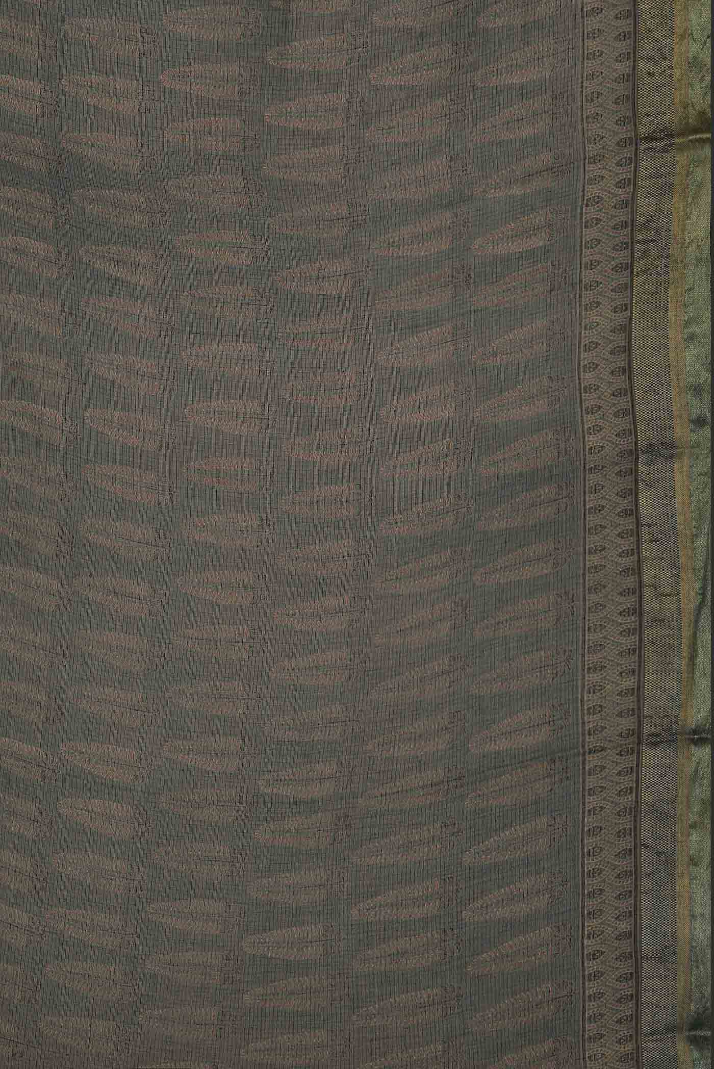 Blue Kota Cotton Saree