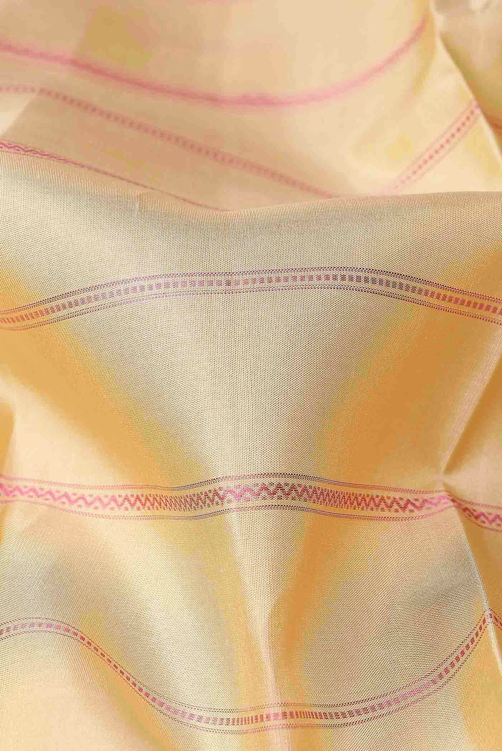 Beige Kanchipuram Silk Saree