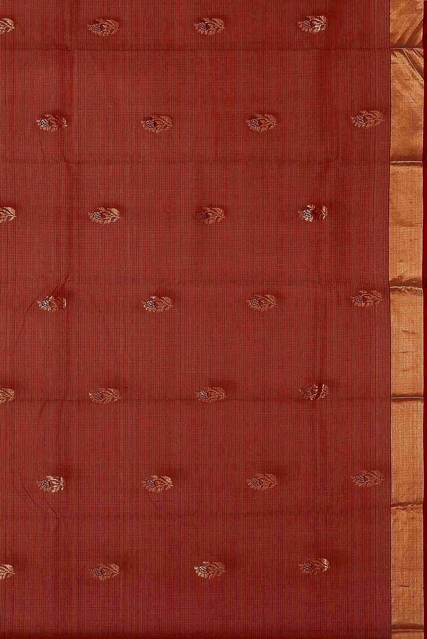 Red Kota Silk Saree