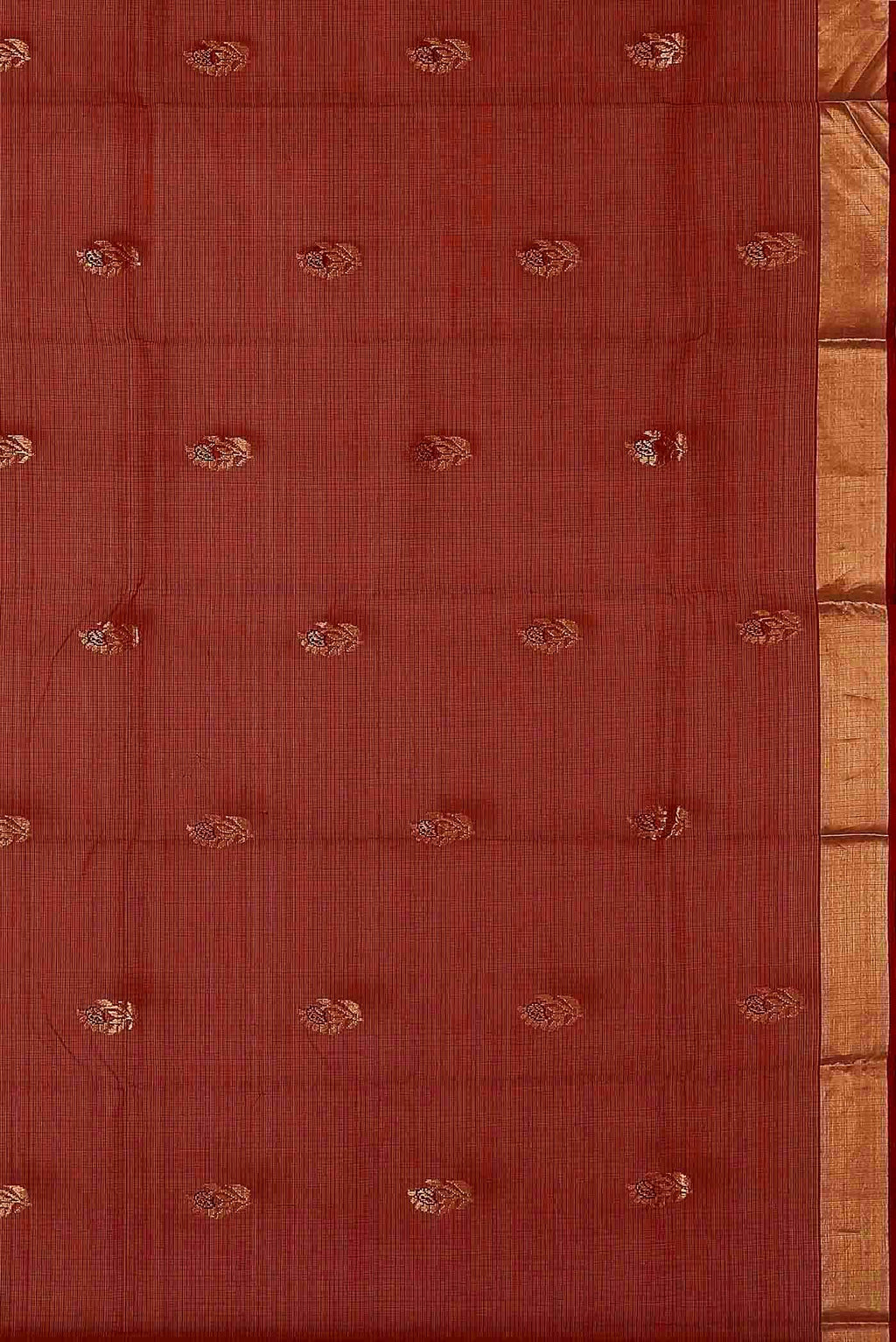 Red Kota Silk Saree