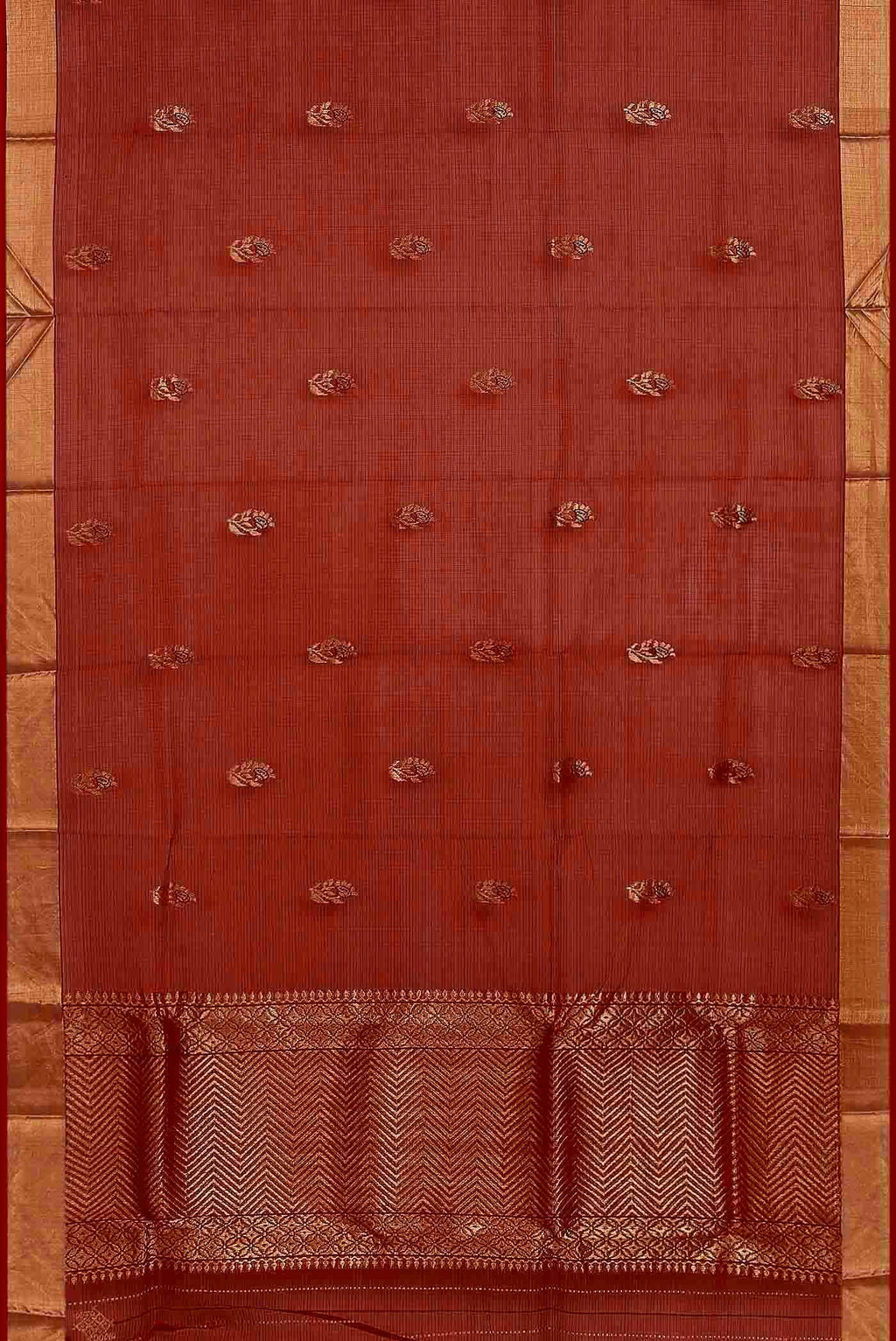 Red Kota Silk Saree
