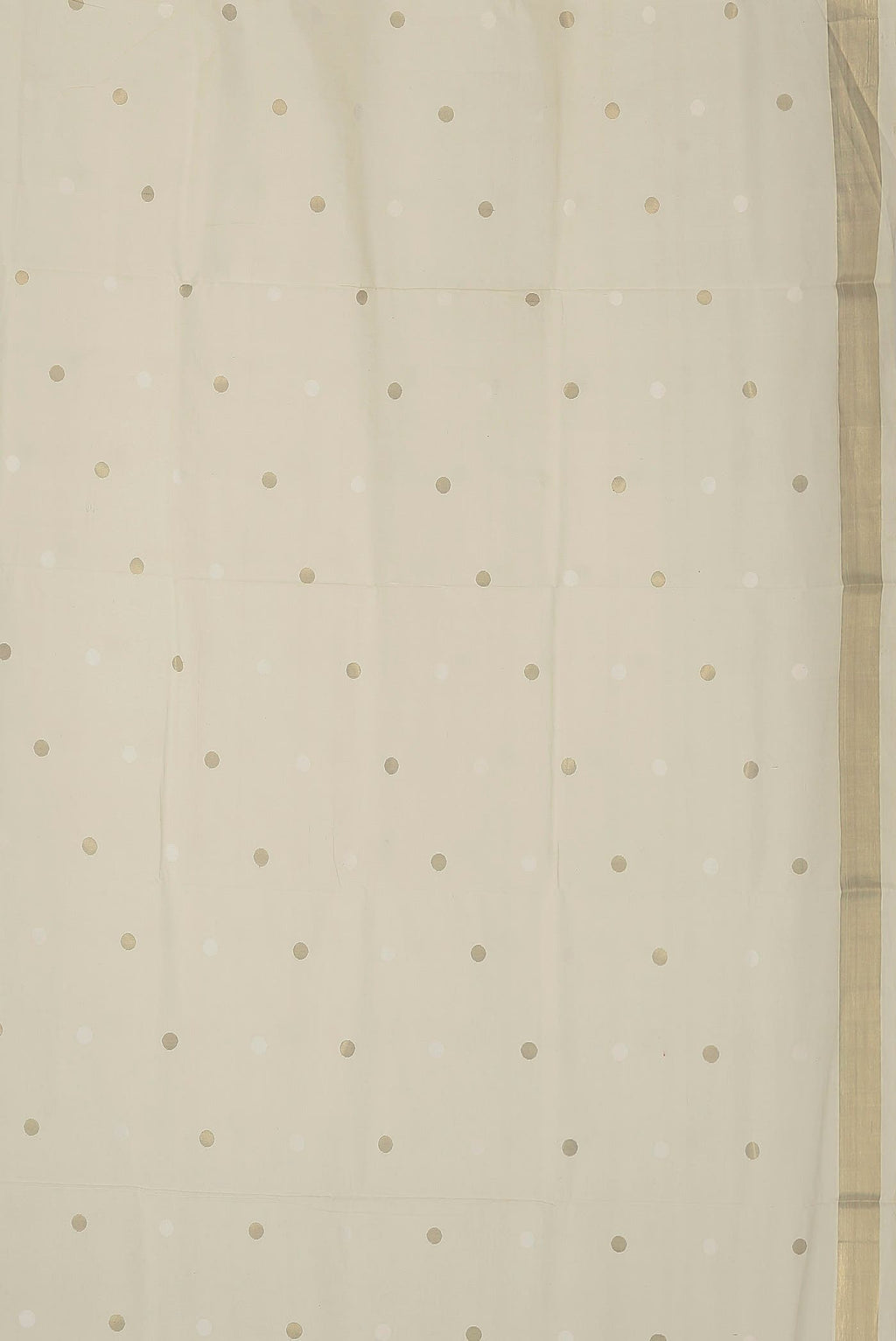 Pure Silk Pure Zari Off White Uppada Cotton Saree