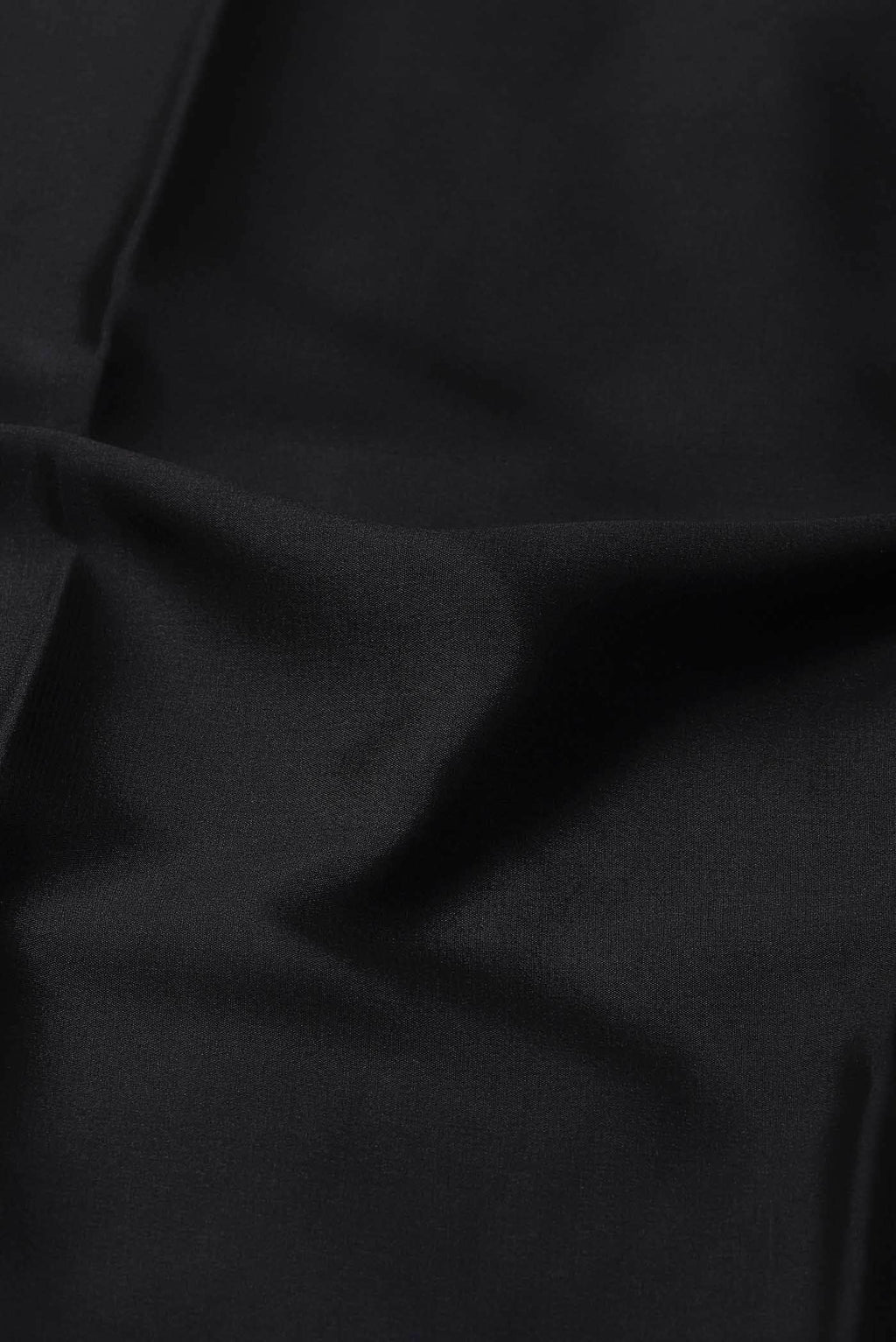 Black Mysore Crepe Saree