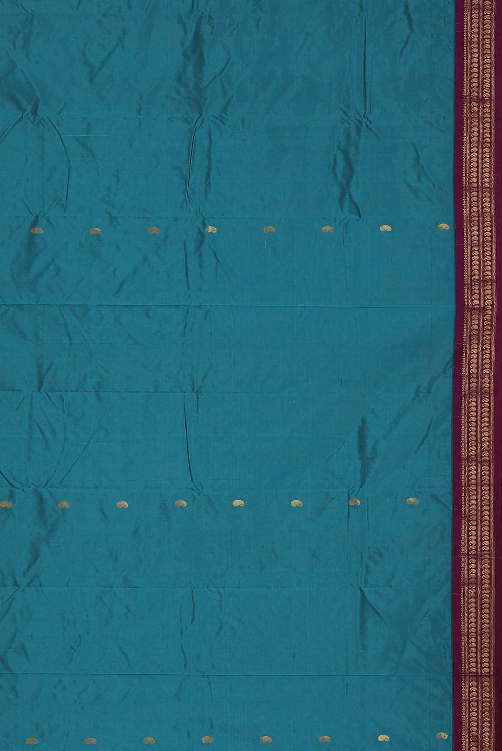 Blue Bangalore Silk Saree