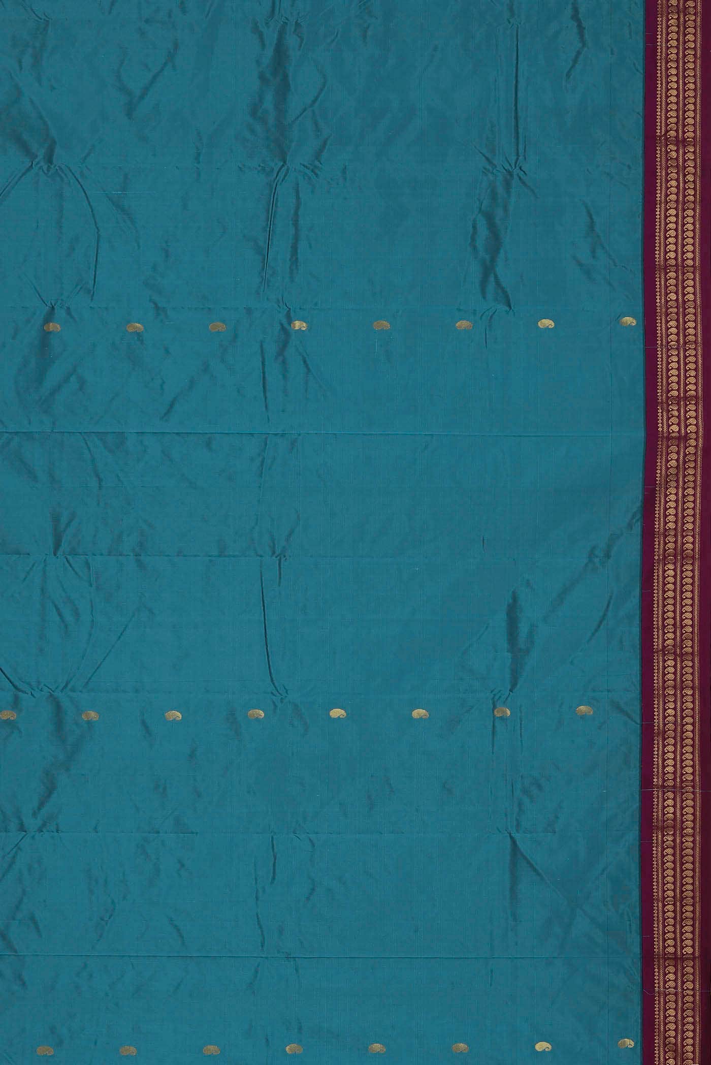Blue Bangalore Silk Saree
