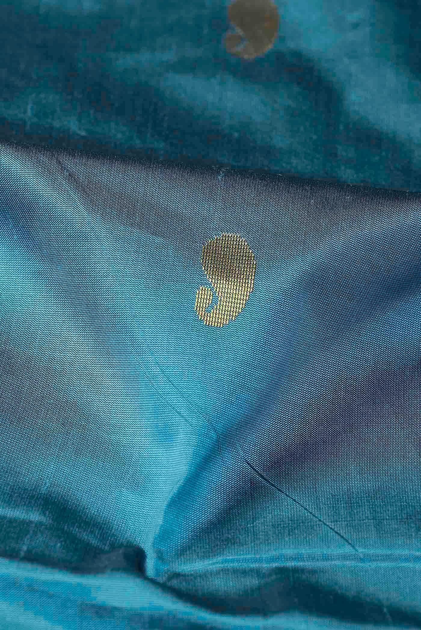 Blue Bangalore Silk Saree