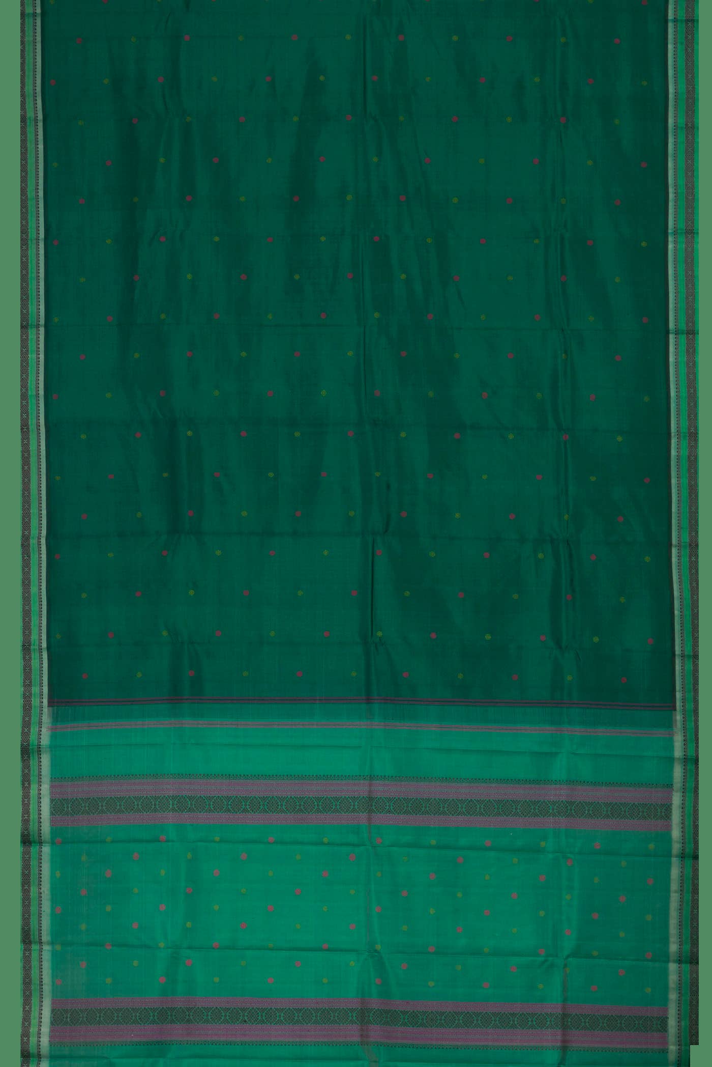Green Kanchipuram Silk Saree