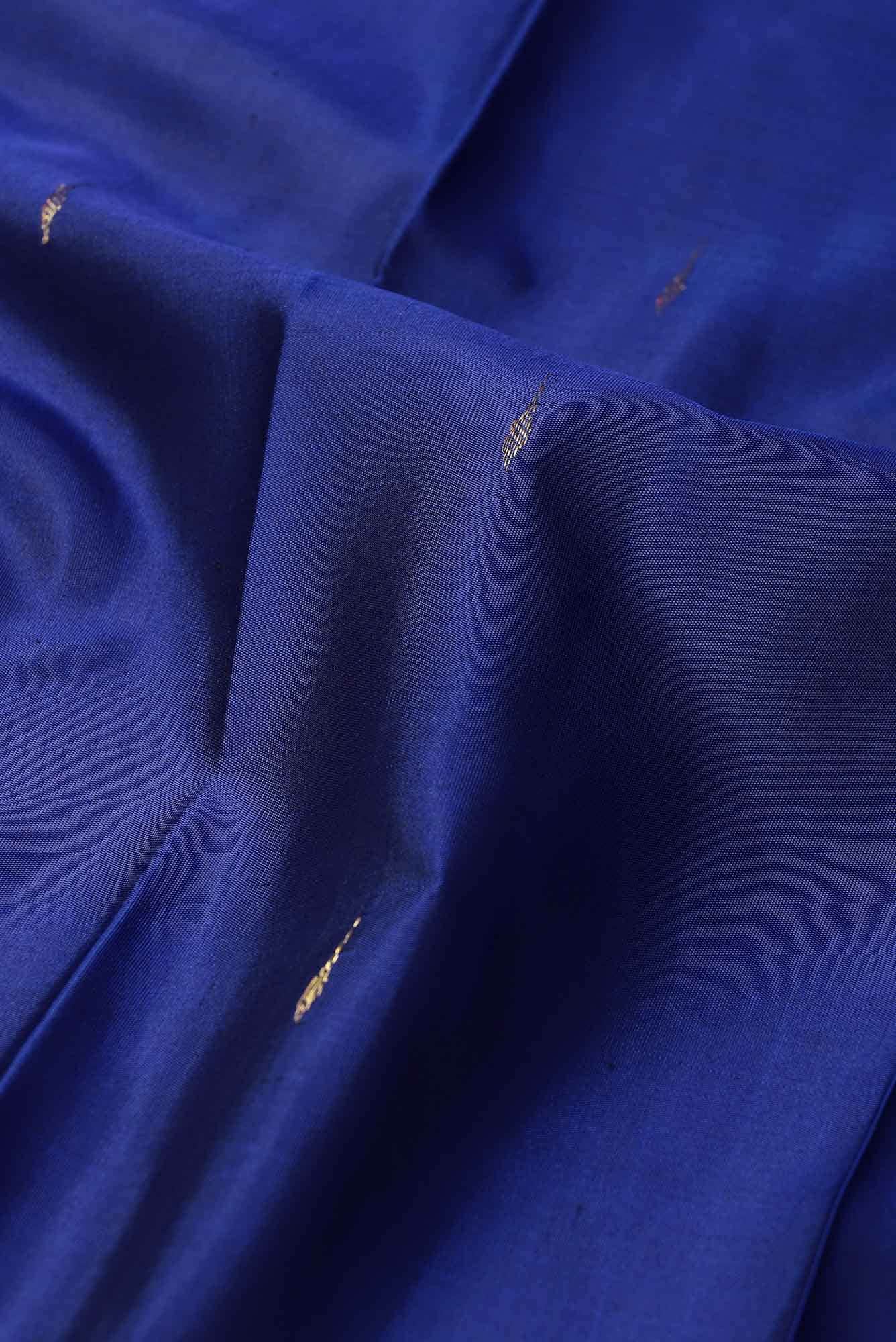 Blue Kanchipuram Silk Saree