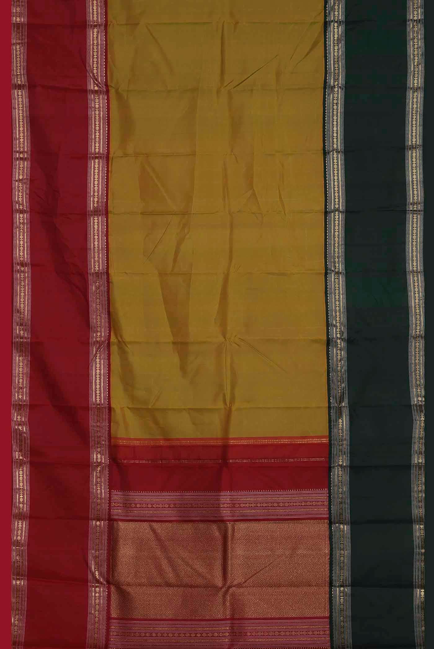 Green Kanchipuram Silk Saree