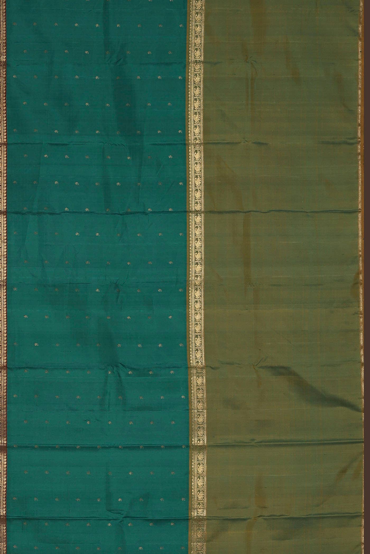 Green Kanchipuram Silk Saree