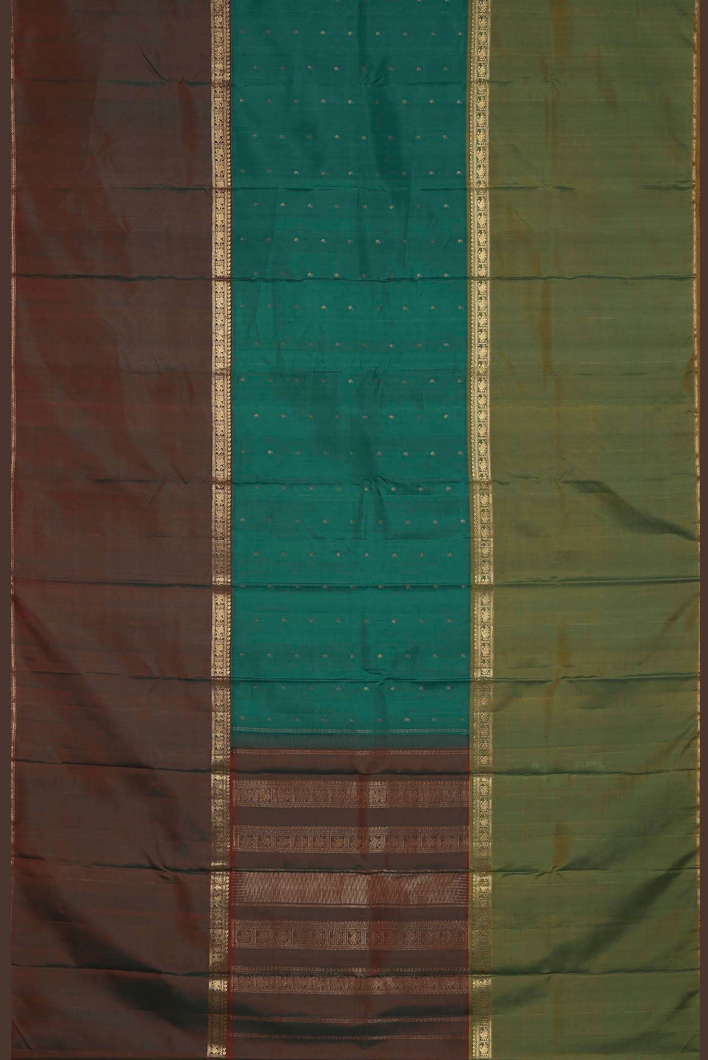 Green Kanchipuram Silk Saree