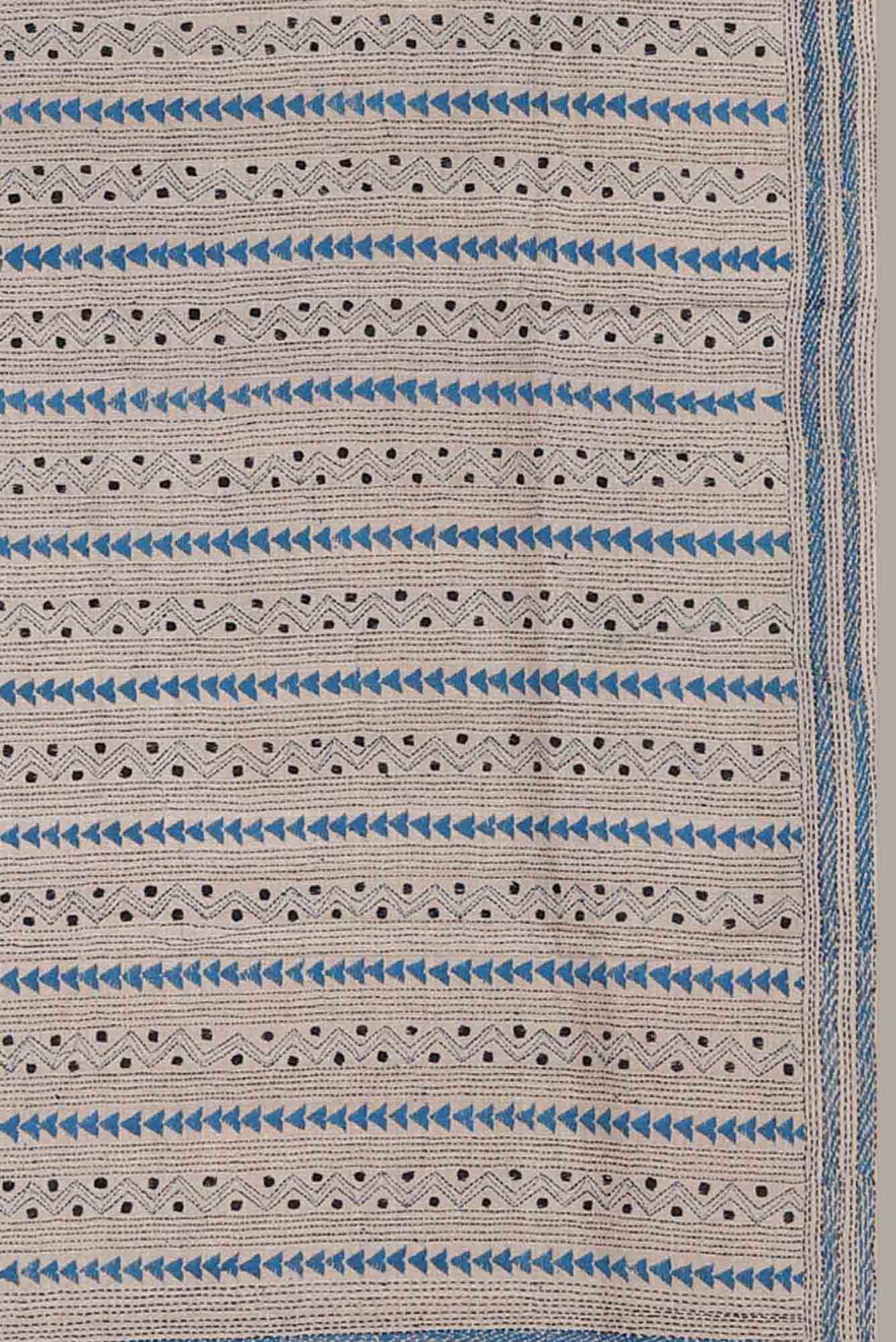 Beige Kanchipuram Silk Saree