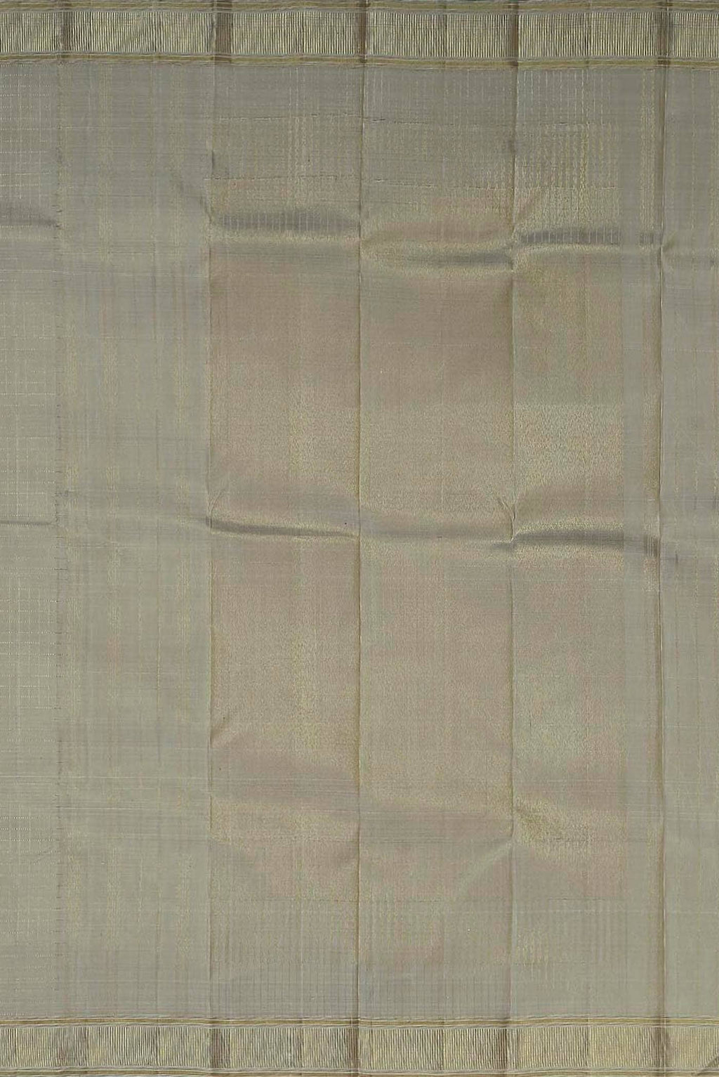 Pure Silk Pure Zari Beige Kanchipuram Saree