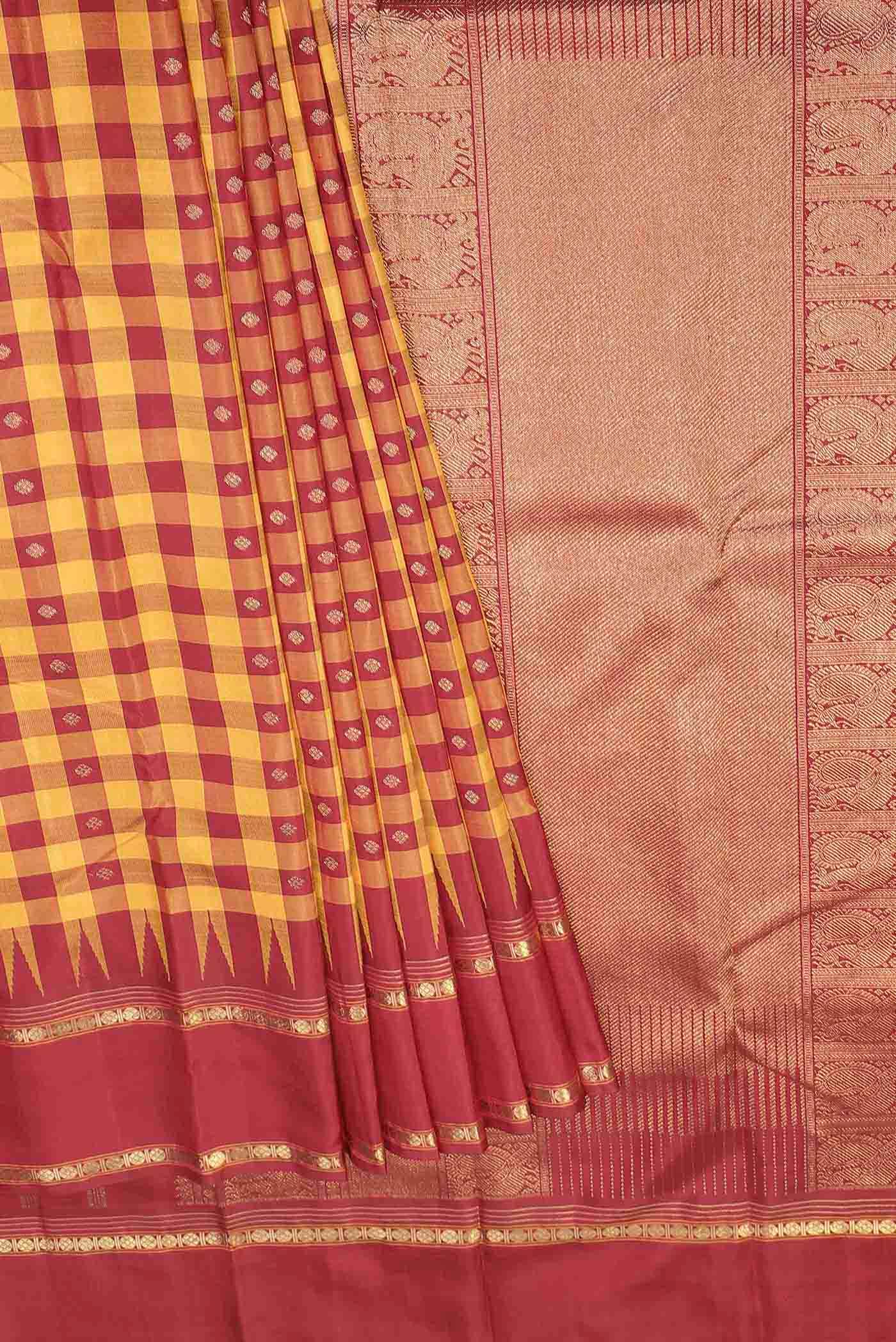 Multi Kanchipuram Silk Saree