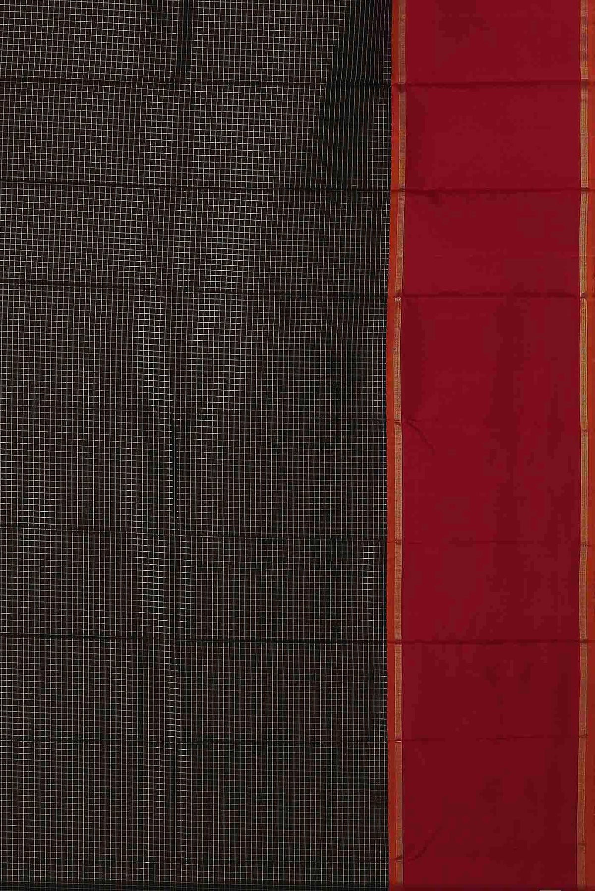 Pure Silk Pure Zari Black Kanchipuram Saree