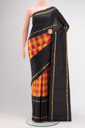Pure Silk Pure Zari Multi Color Kanchipuram Saree