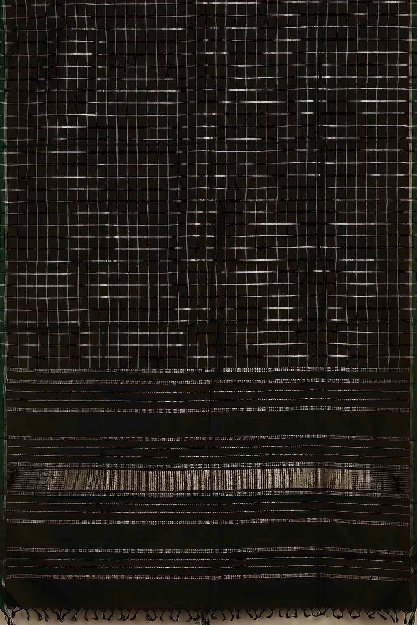 Black Kanchipuram Silk Saree