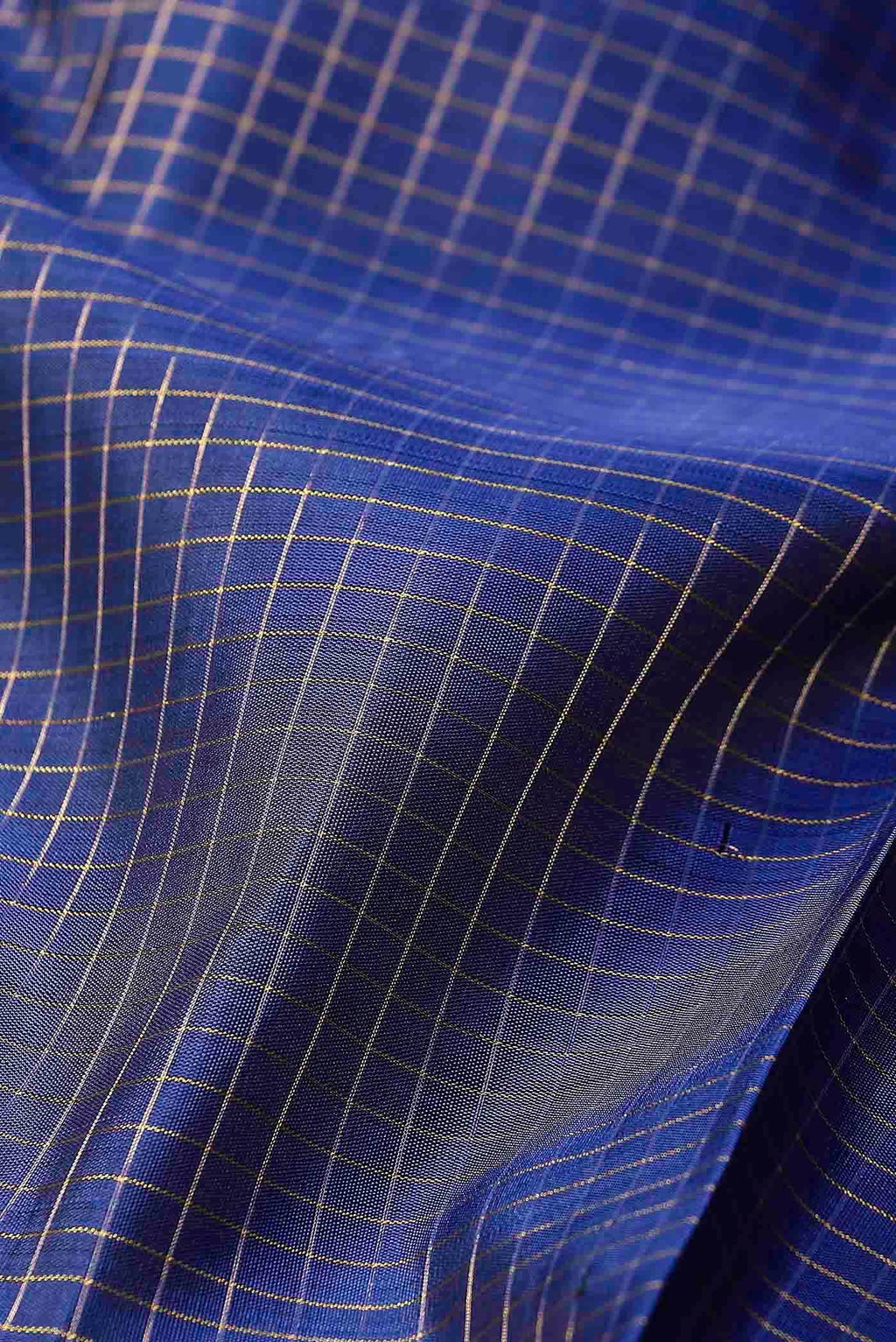 Blue Kanchipuram Silk Saree