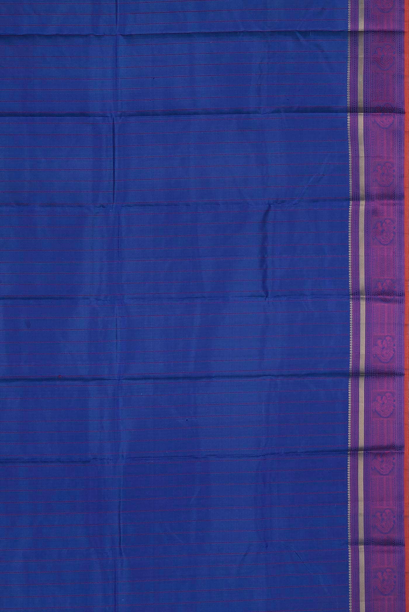 Blue Kanchipuram Silk Saree