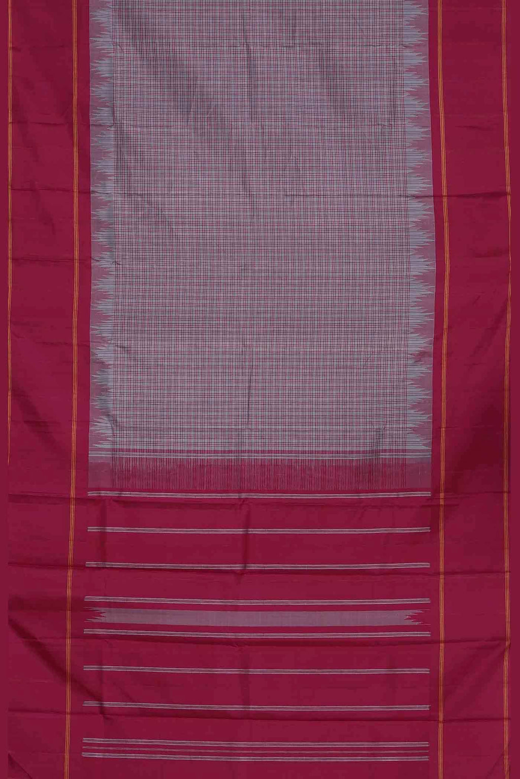 Lavender Kanchipuram Silk Saree