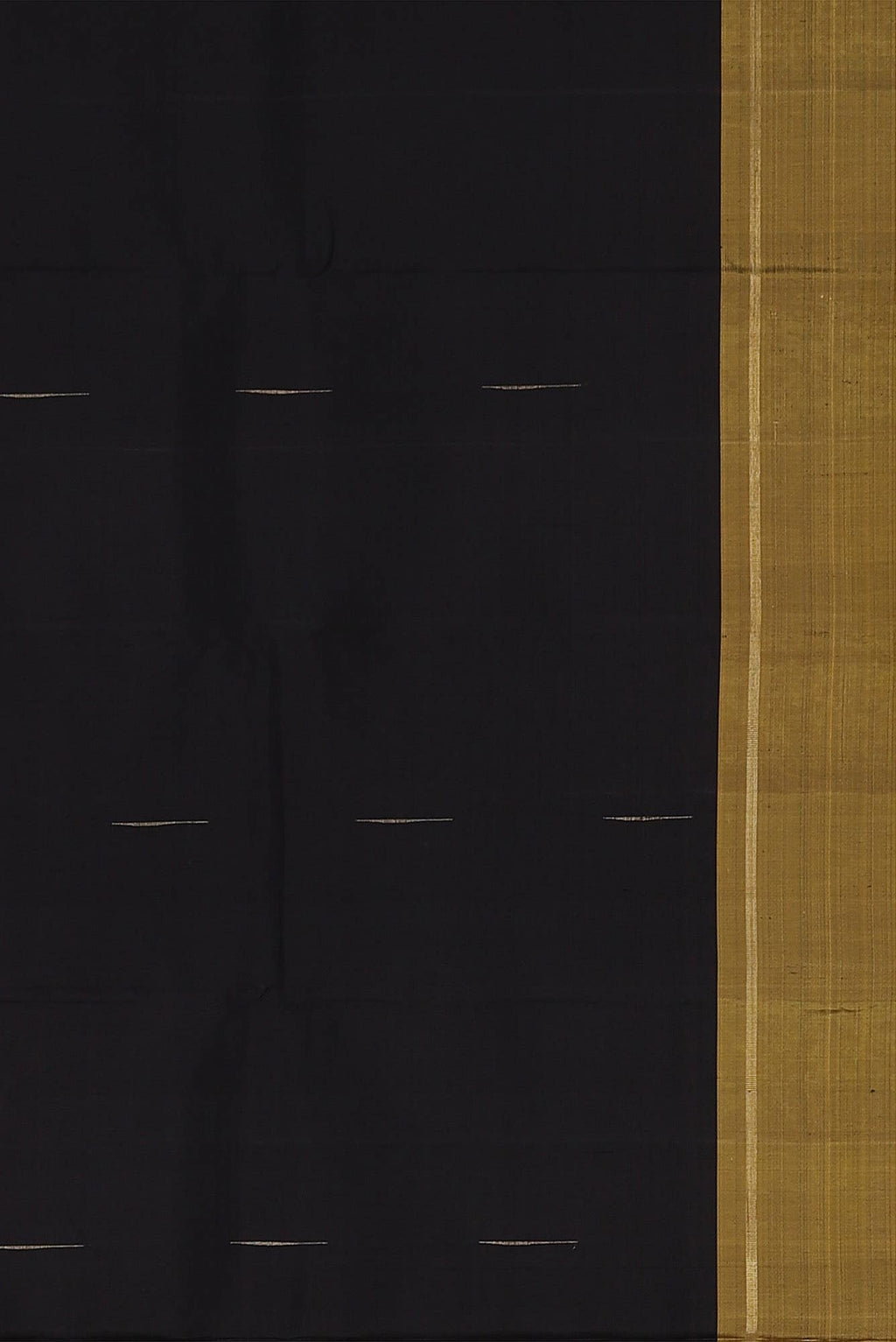 Black Kanchipuram Silk Saree