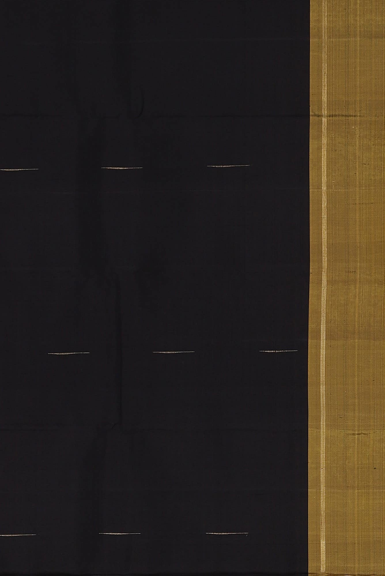 Black Kanchipuram Silk Saree